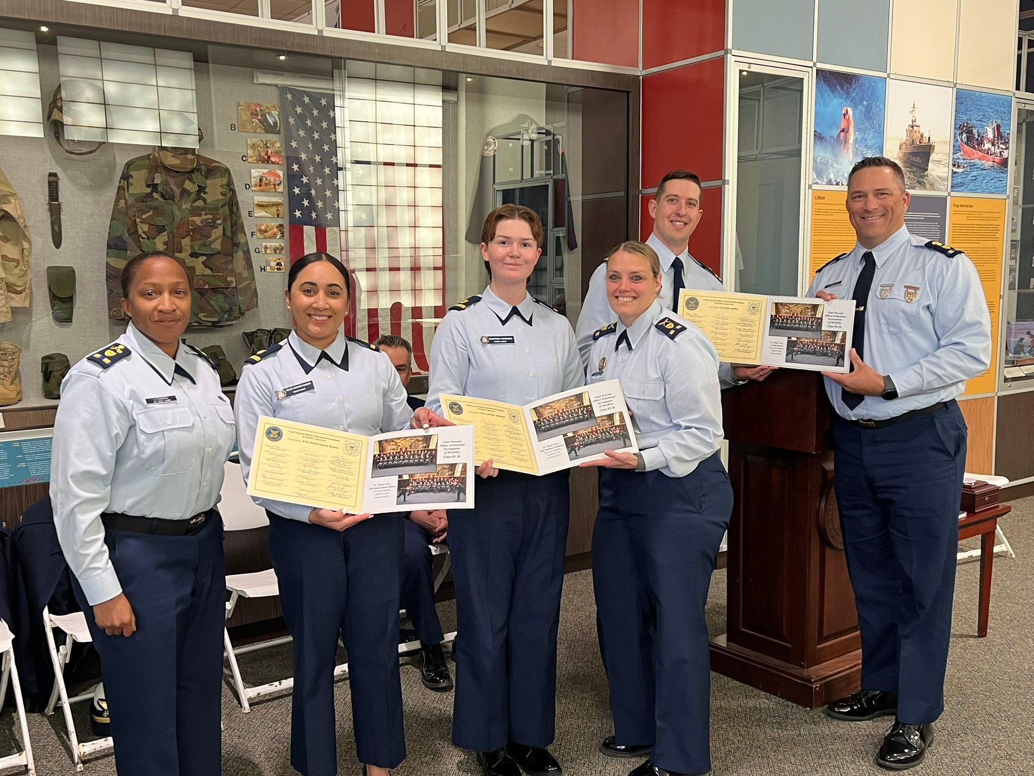 U. S. - Class Mentors Recognition: ENS Helen Suarez Ramos, ENS Courtney ...