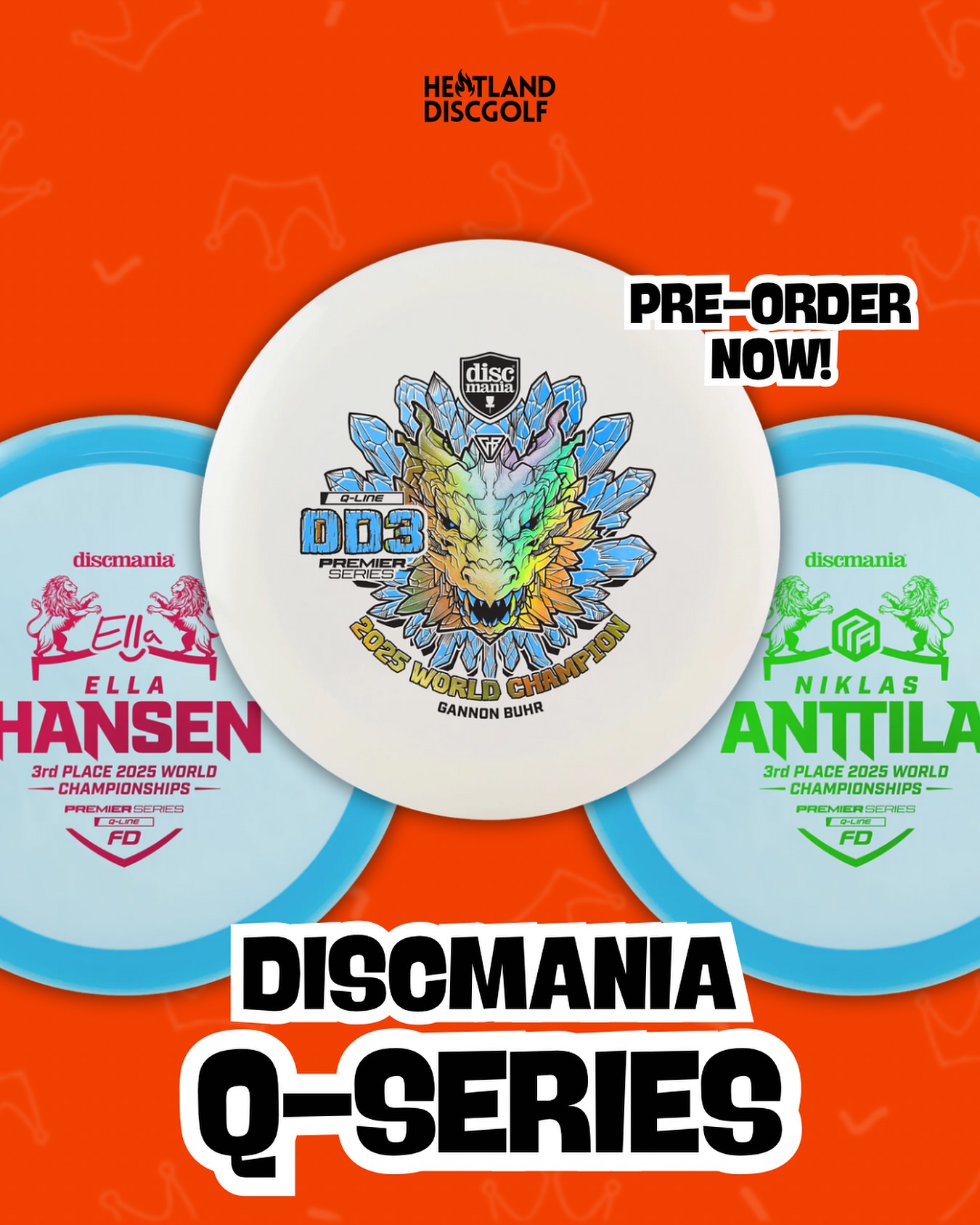 New feel. New flight. New Q-Line is... - Heatland Discgolf | Facebook