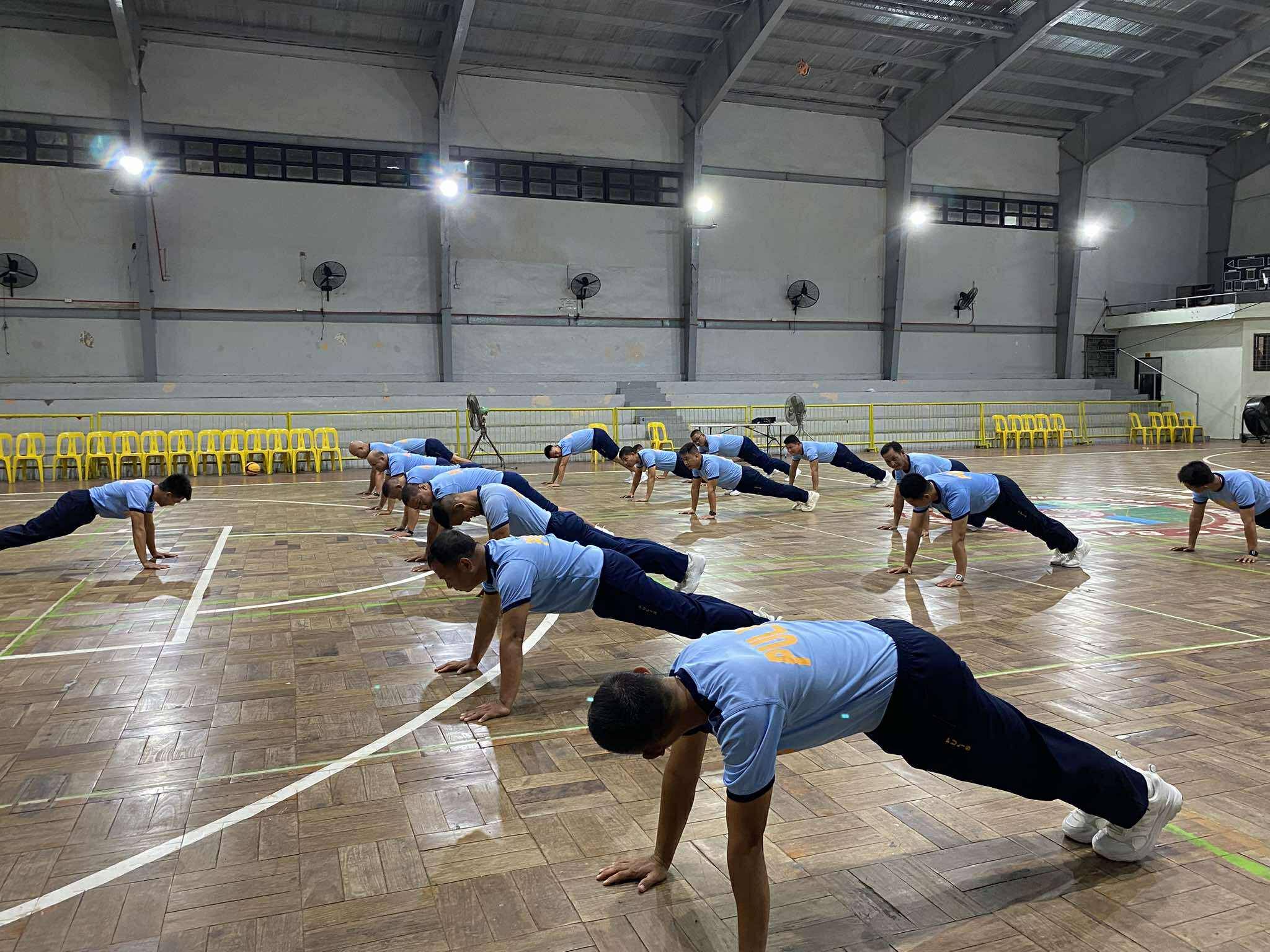 Mangaldan Municipal Police Station - Pulisteniks/Physical Conditioning ...