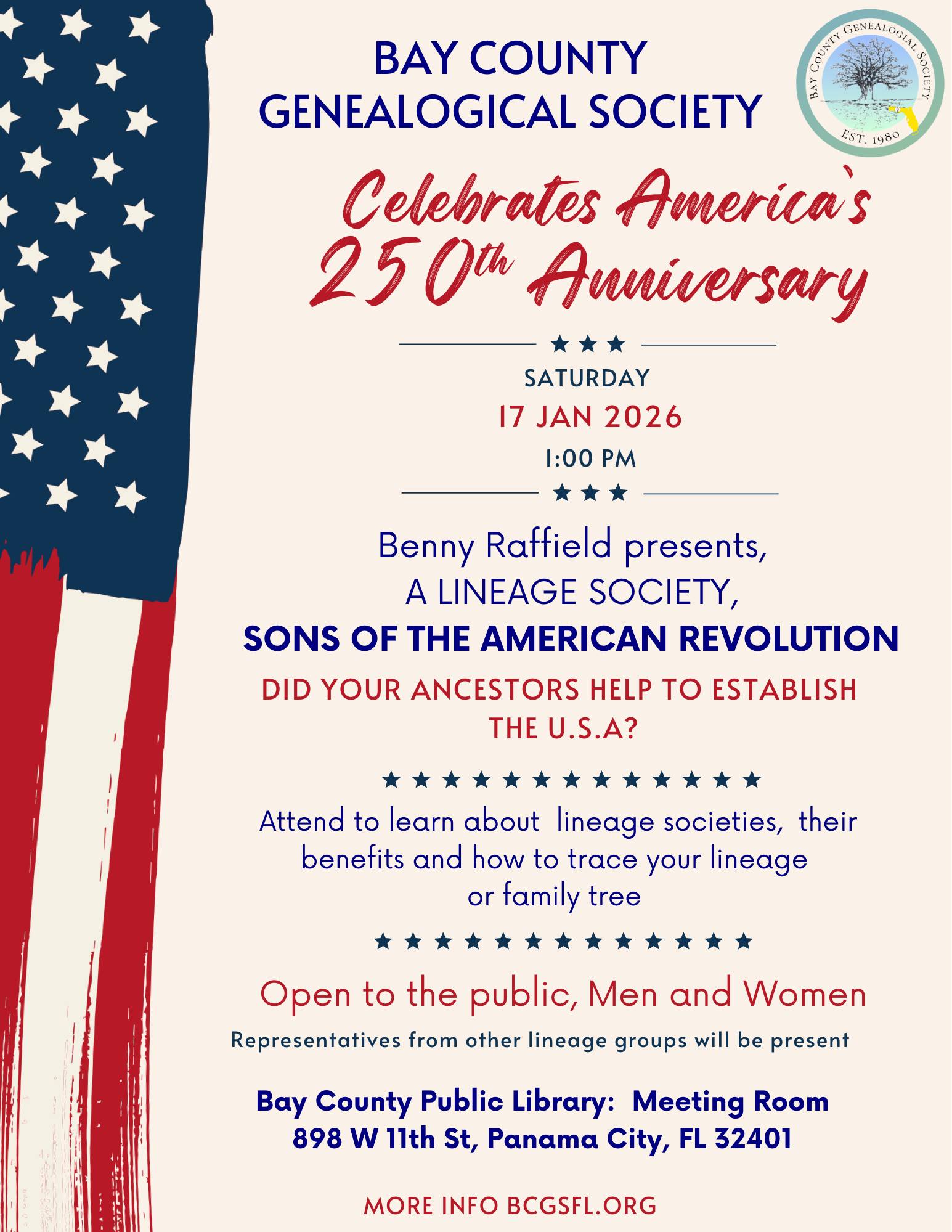 We hope to see you... - Bay County Genealogical Society | Facebook