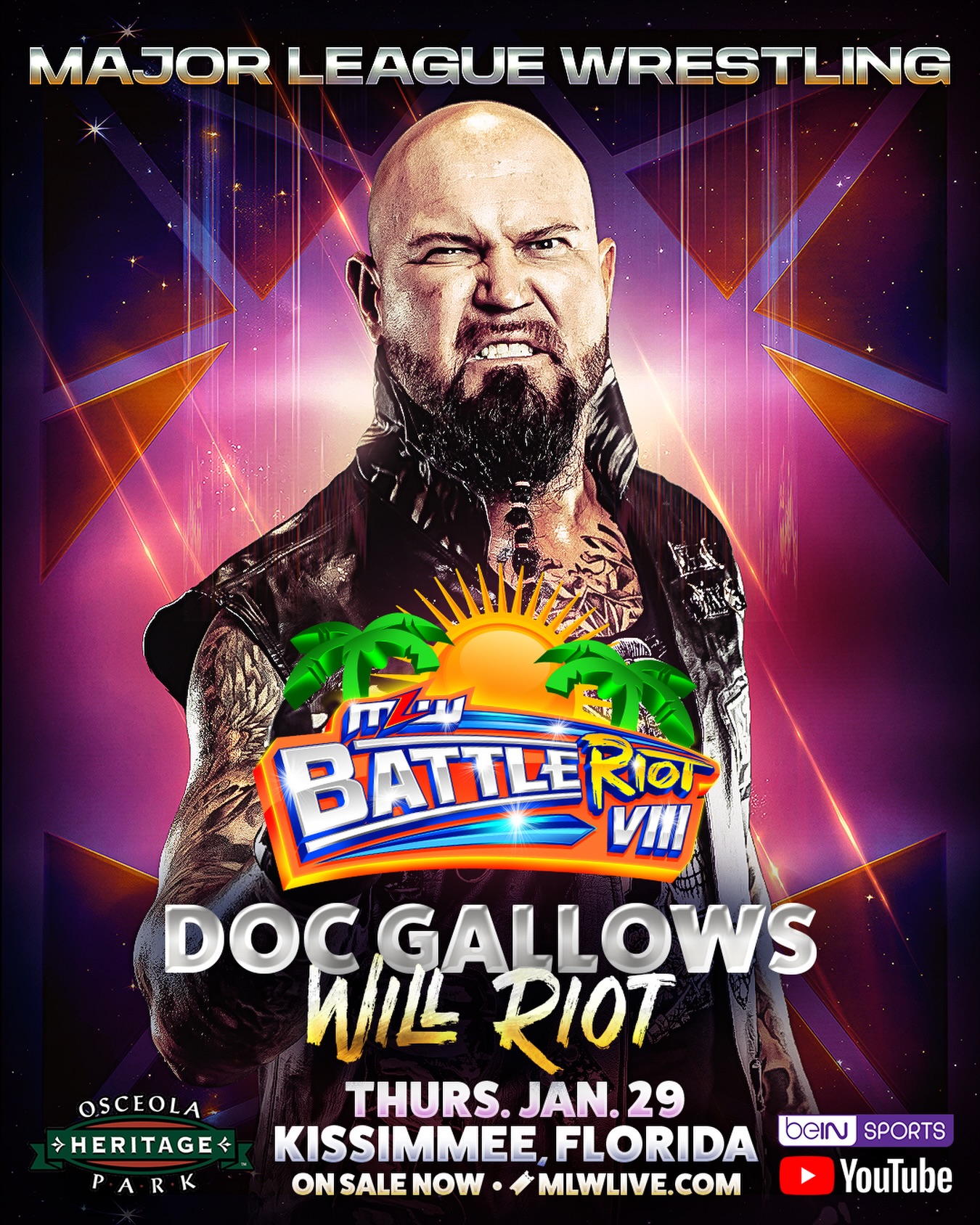 MLW - 📢 JUST ANNOUNCED: Doc Gallows makes his first... | Facebook
