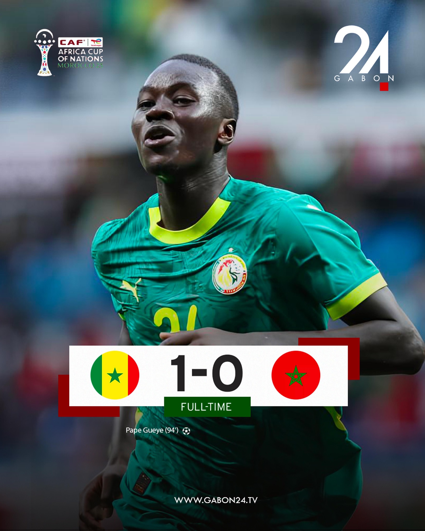 Gabon 24 - 🔴 Le Sénégal décroche la CAN 2025, la 2e de son... | Facebook