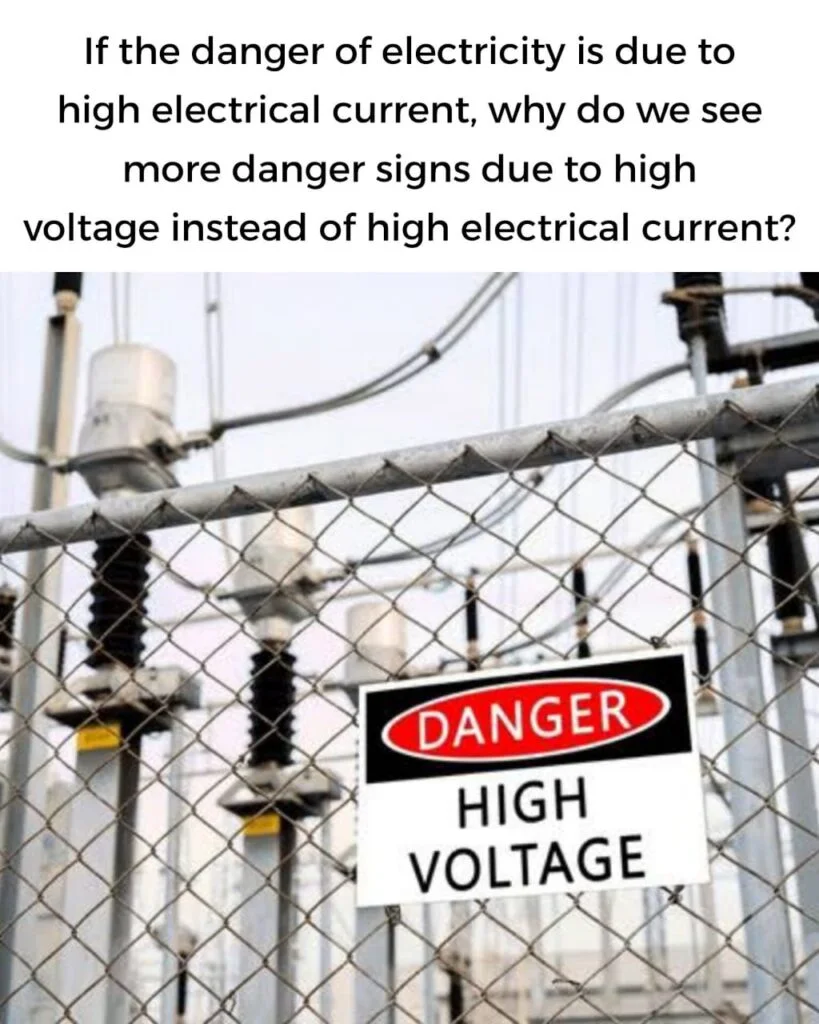 Danger signs use the term... - Electrical Engineering World | Facebook