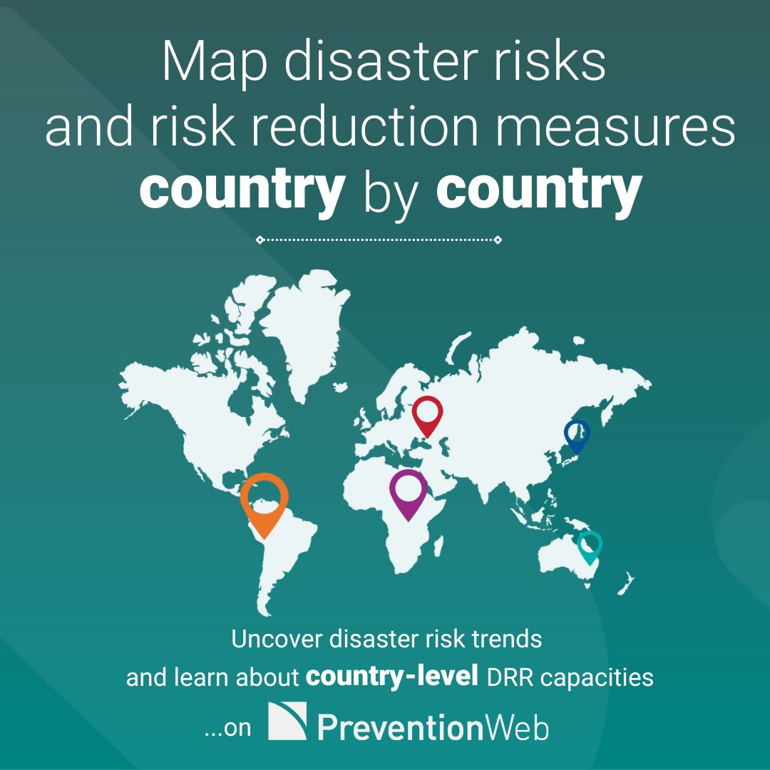 UNDRR - 💡Discover the #PreventionWeb risk and governance profiles ...