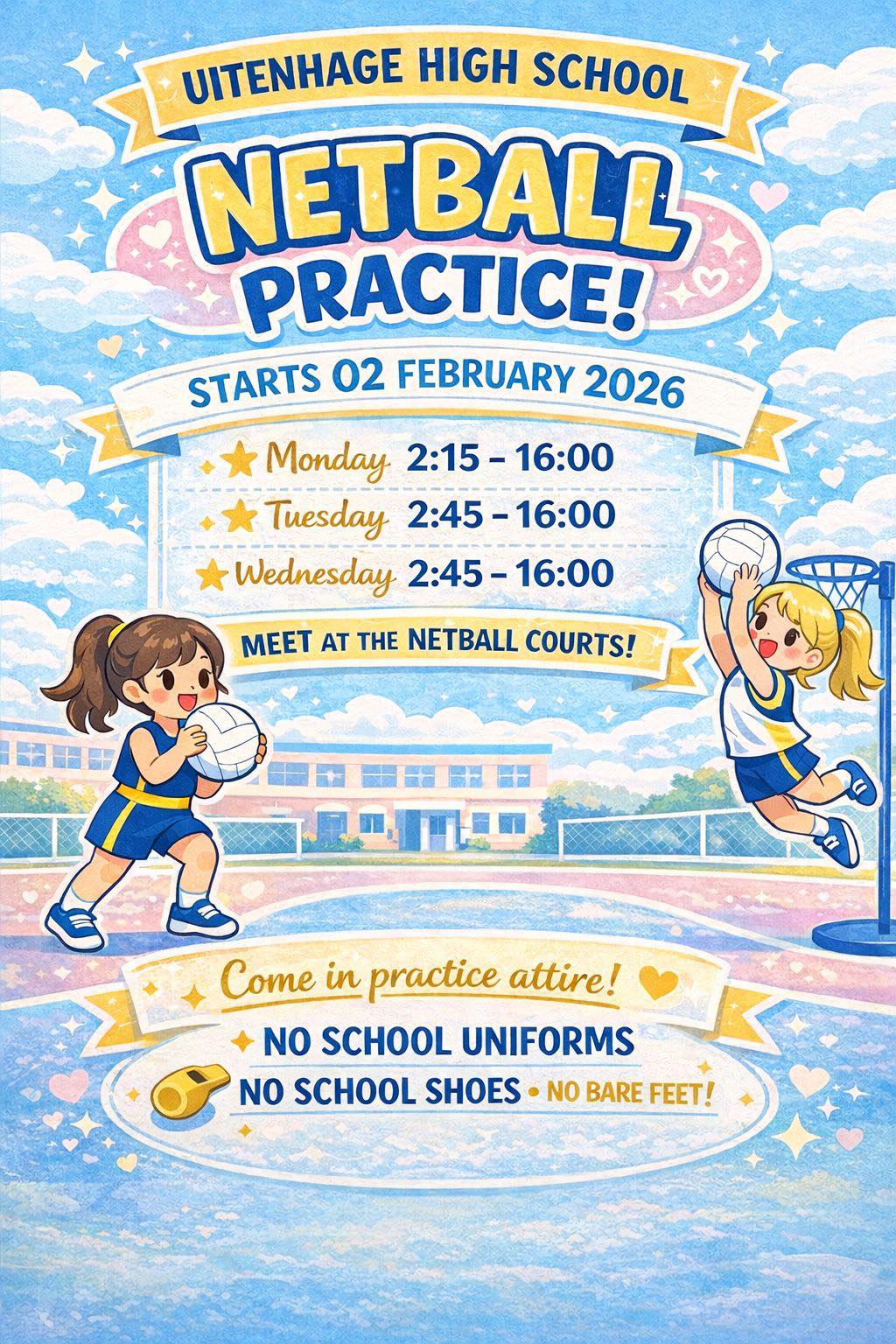 Hoërskool - Our netball season has officially kicked off with pre ...
