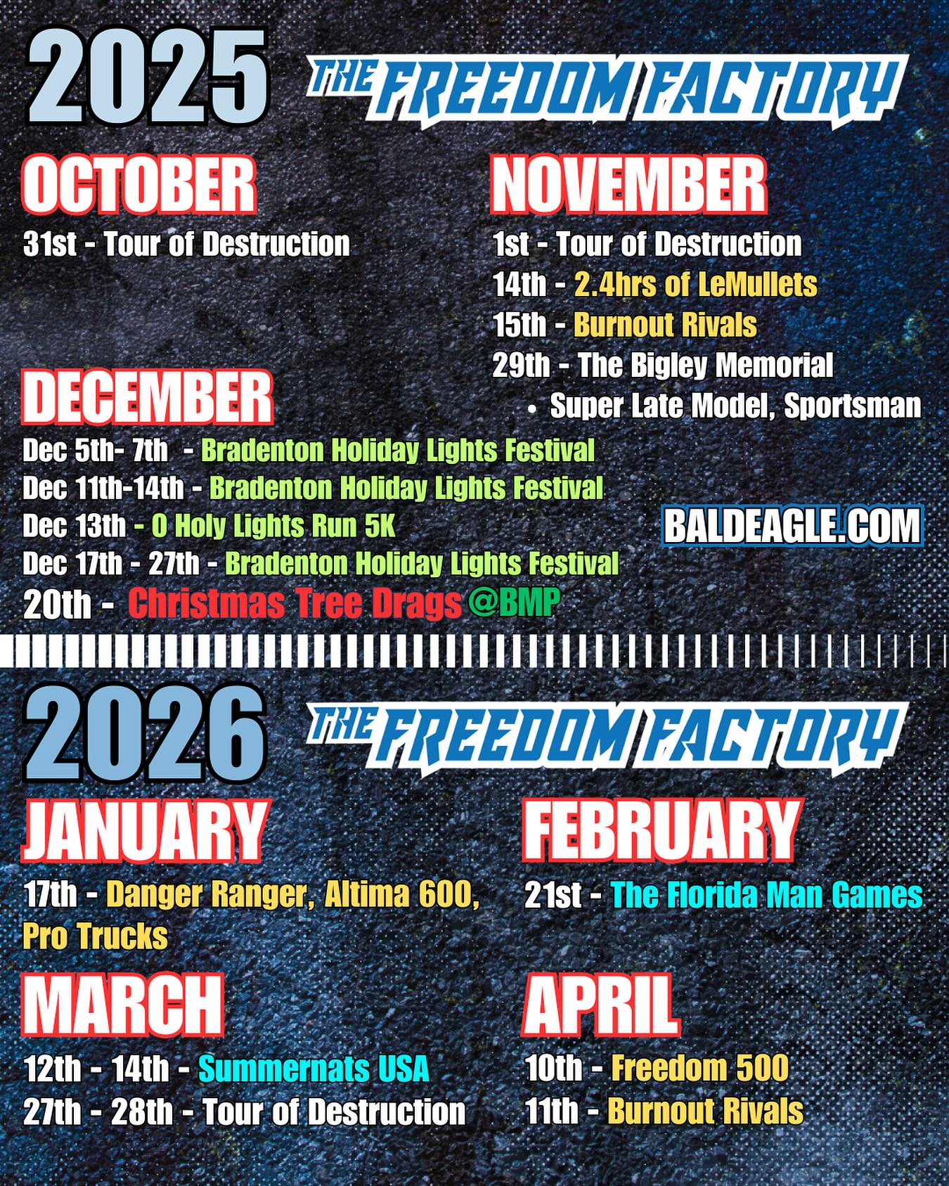 Freedom Factory - 📢ATTENTION!! 📢 The schedule for the... | Facebook