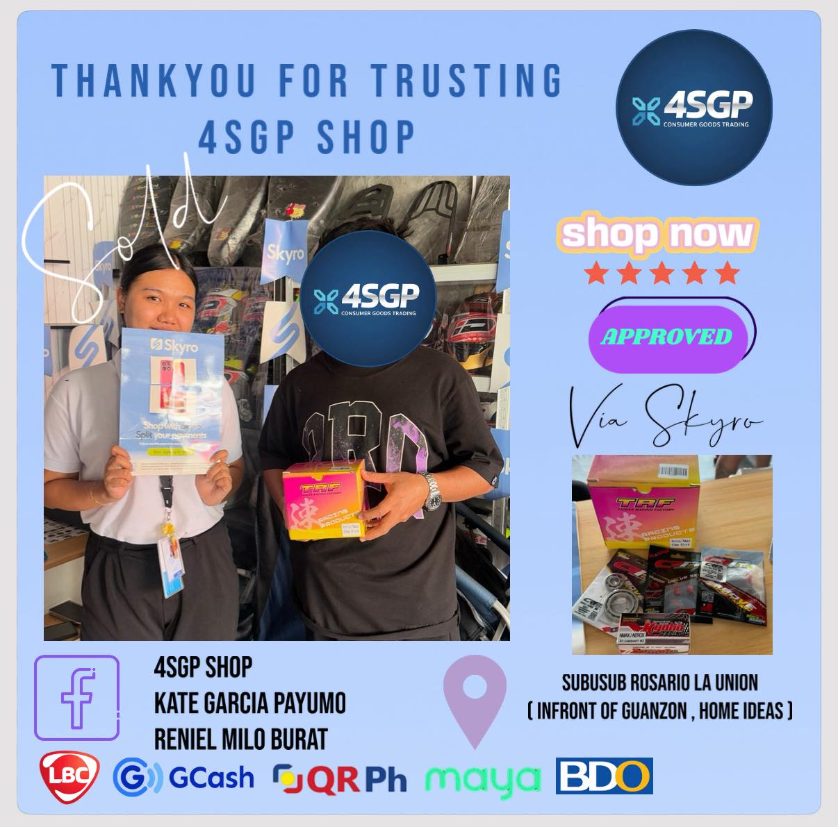 4SGP SHOP | Subusub
