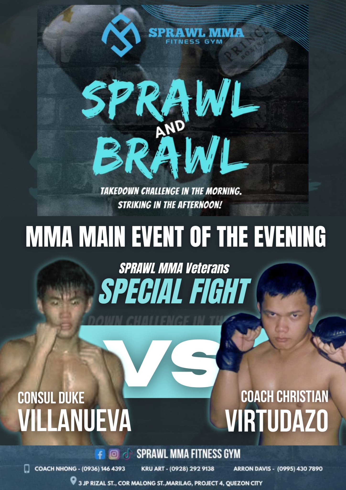 Sprawl - After two long decades, two of SPRAWL MMA's original top ...