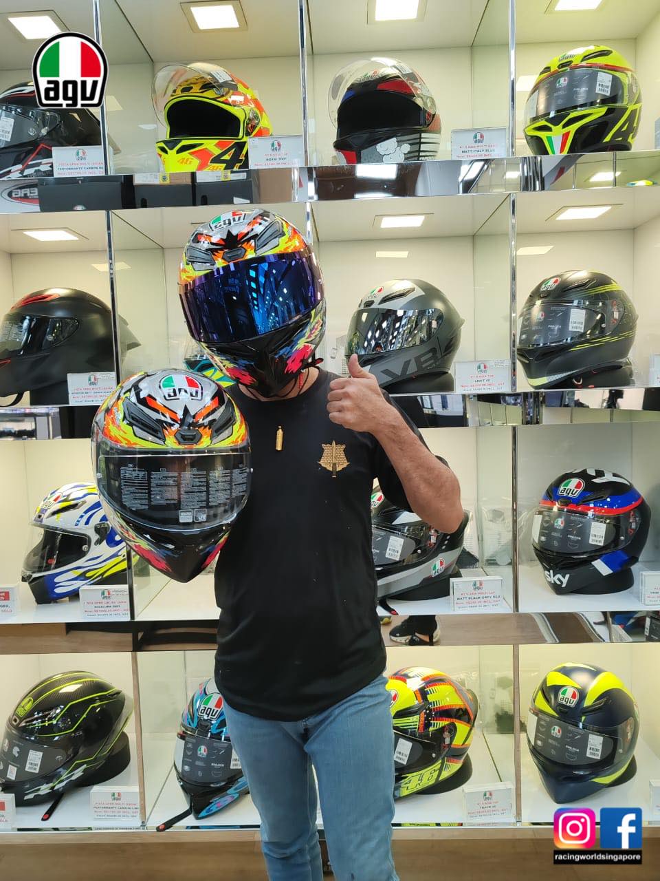 agv helmet for sale singapore K3 Syth Matte Black/Yellow Fluo / M The AGV K1 S is the ultimate street helmet for riders who demand racing Latest AGV Helmet Products |