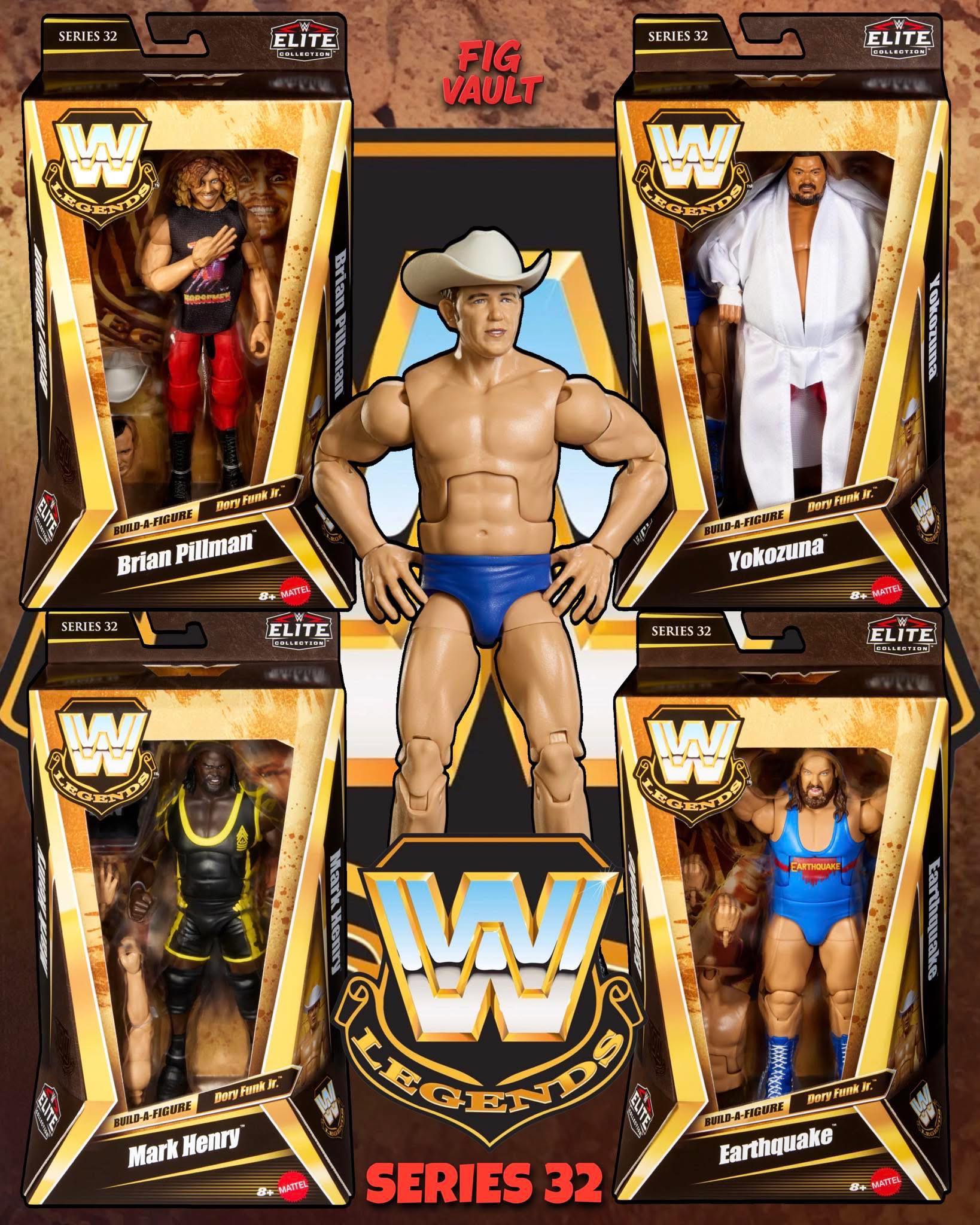 WWE Elite Series 31 Bull Nakano action figure