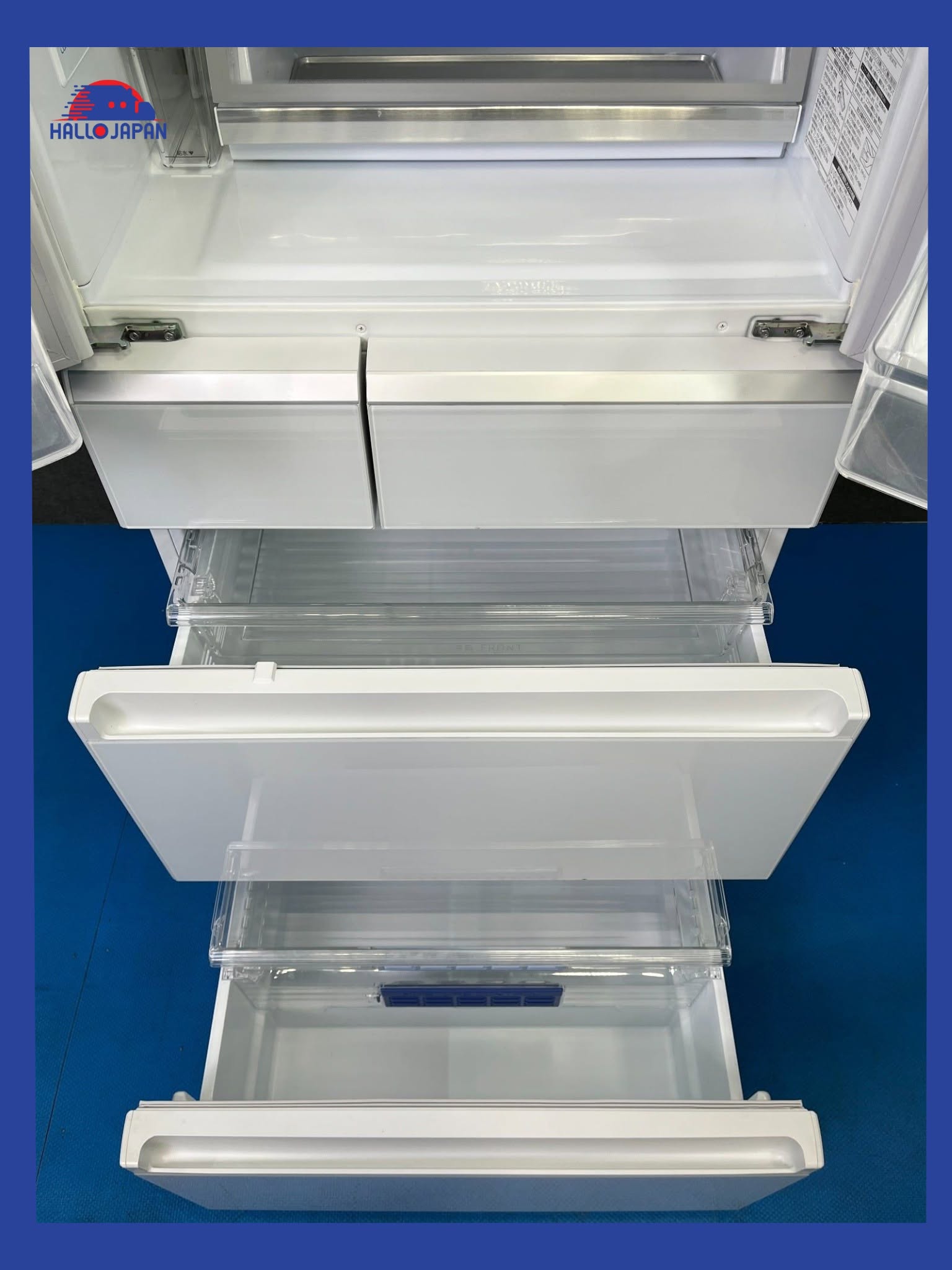 ❄️ PANASONIC 6-DOOR REFRIGERATOR – LARGE CAPACITY, PERFECT FOR 