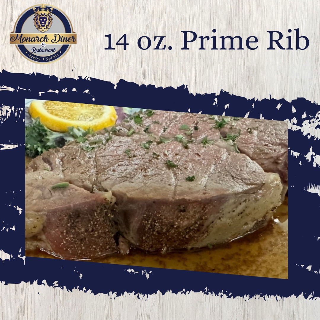 Monarch - 🥩🔥 The King of Cuts: Our 14oz Prime Rib! 🔥🥩 Craving something ...