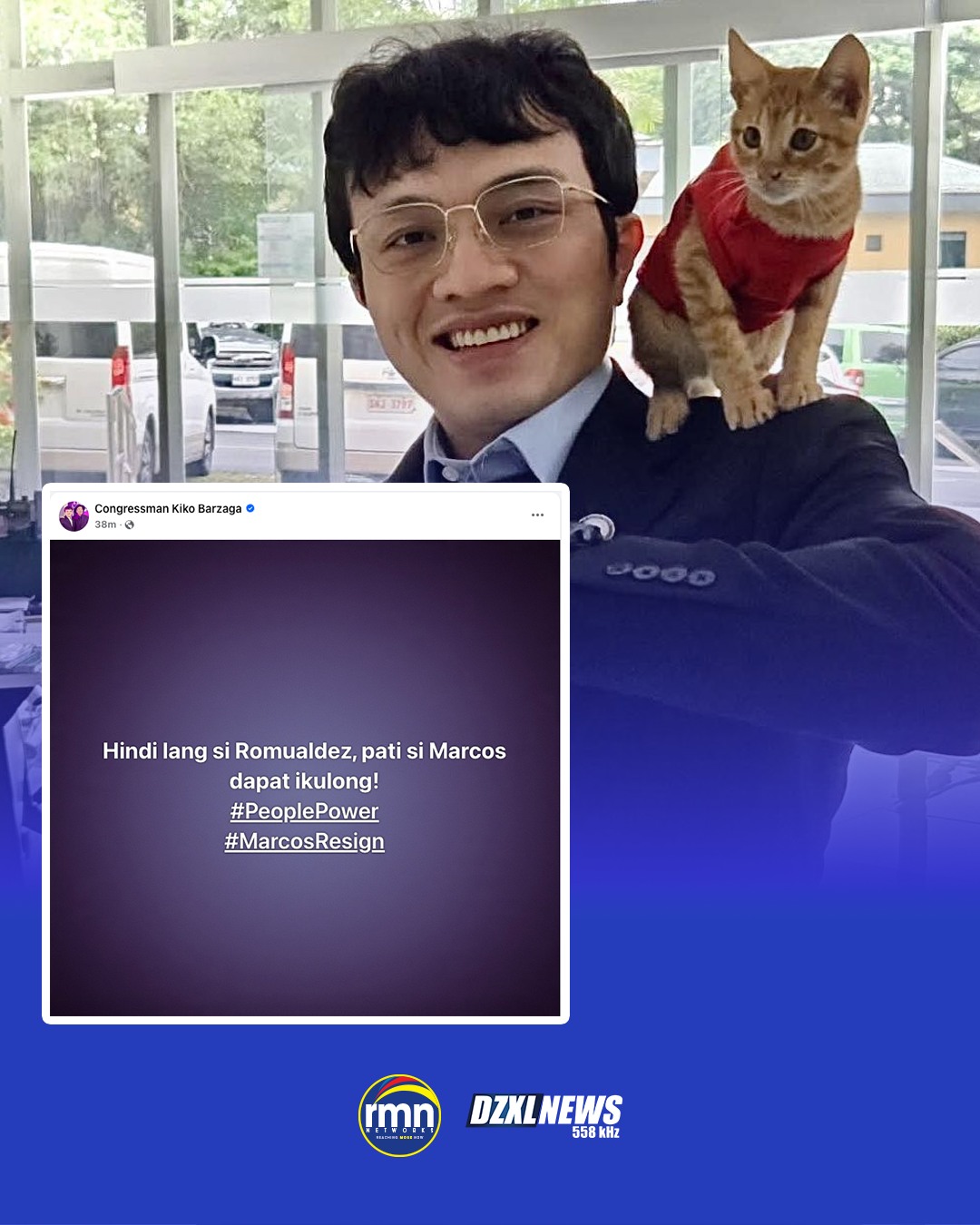 DZXL News - TINGNAN: Cavite 4th district Rep. Francis... | Facebook