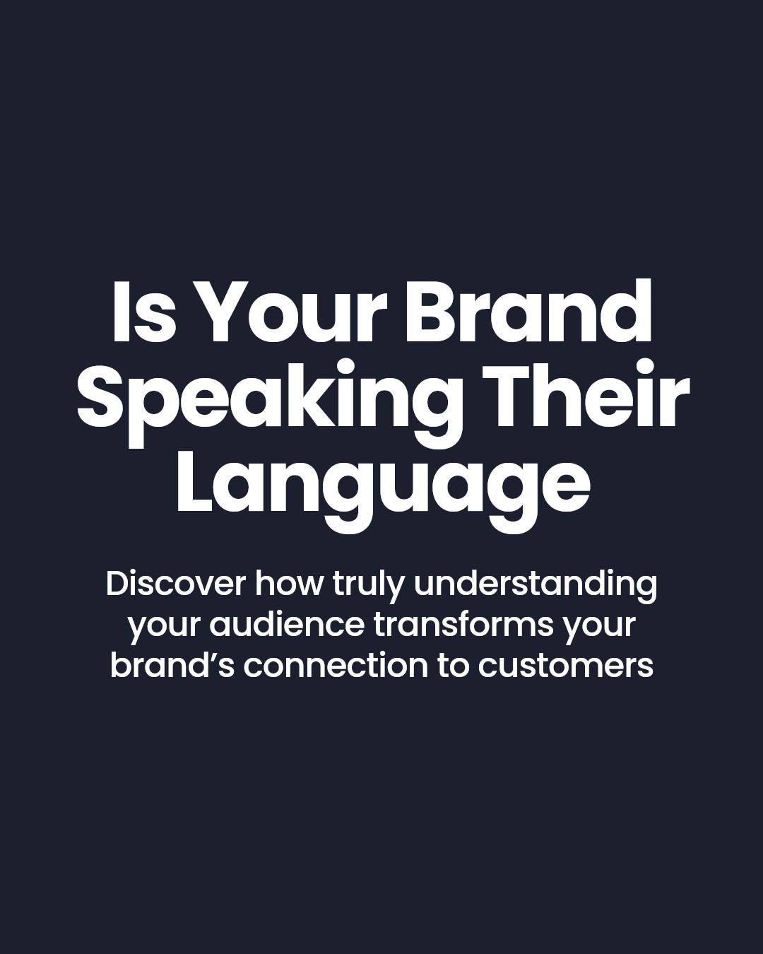 S2B - Building a brand that resonates? Understand your audience deeply ...