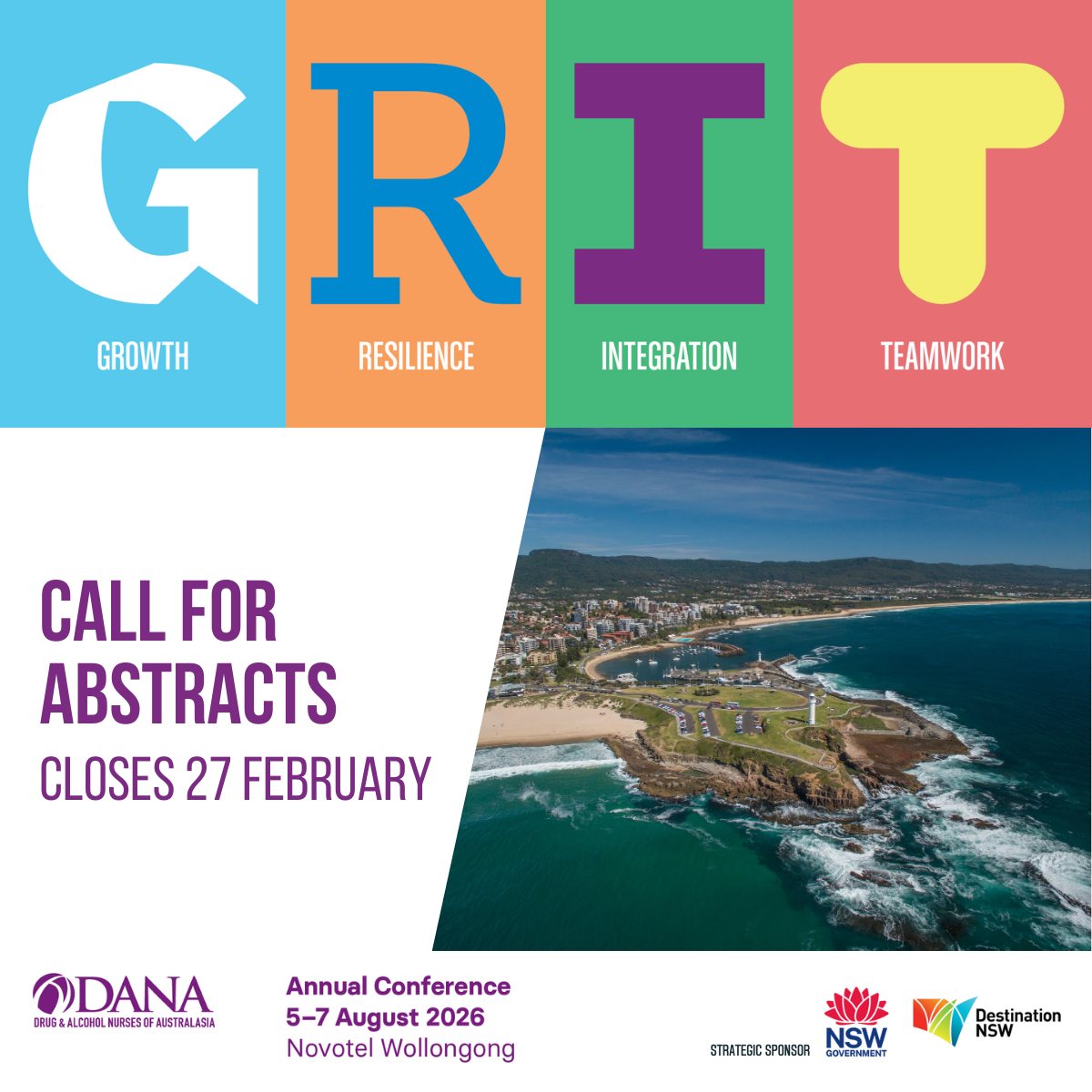 Drug - 📣 CALL FOR ABSTRACTS – DANA Conference 2026 5–7 August | Novotel ...