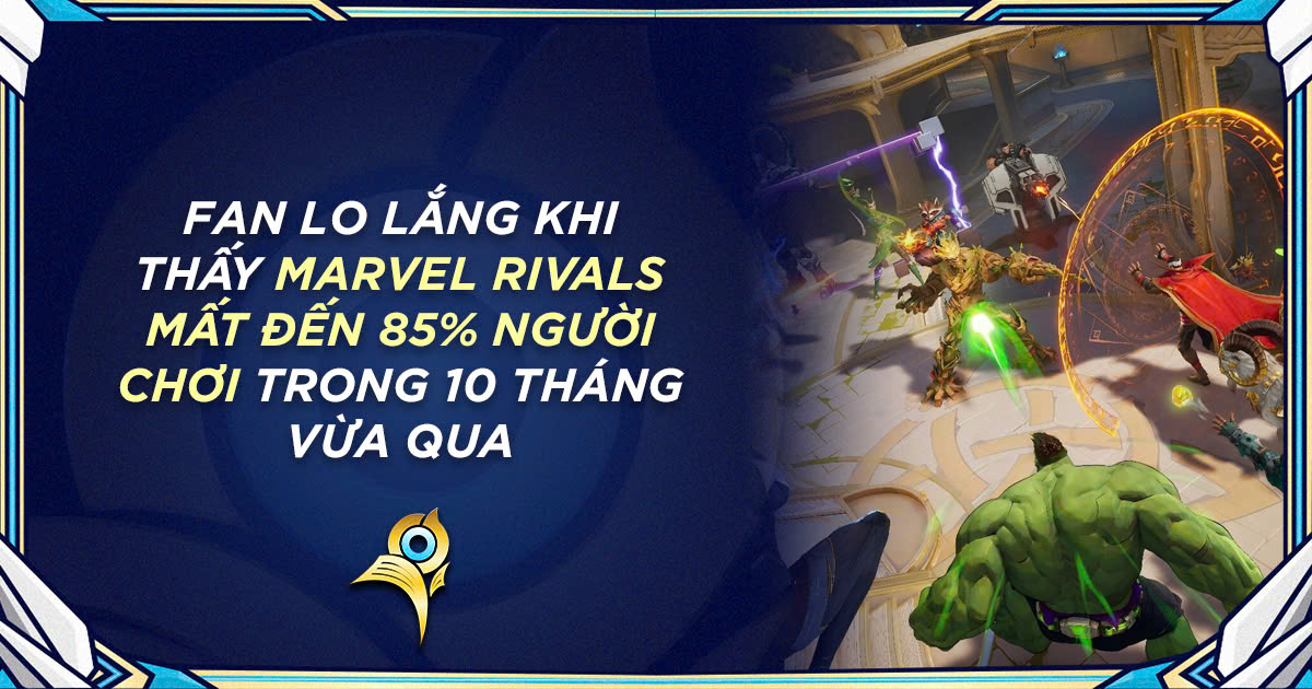 Chia - Tin tức ngày 13/10: Fan lo lắng khi thấy Marvel Rivals mất đến ...
