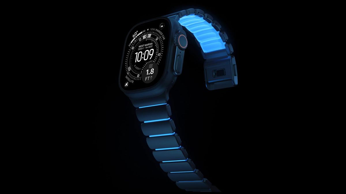 Nomad Launches Hybrid Titanium Apple Watch Band in New 