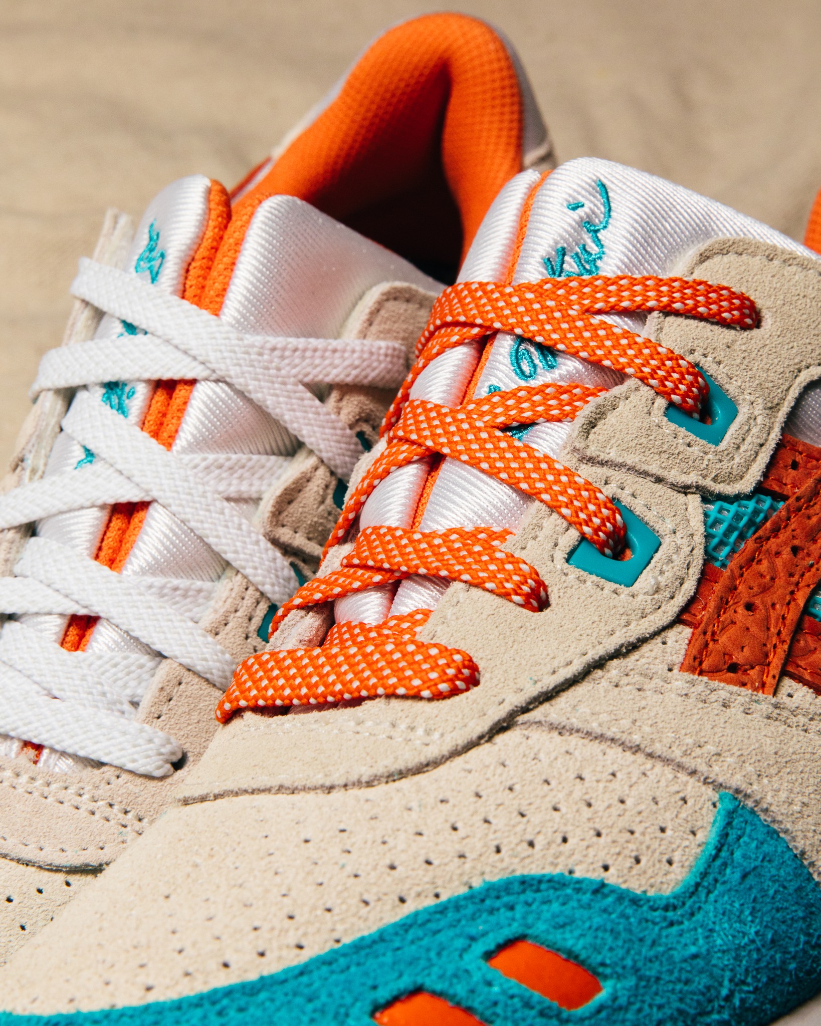 The ASICS GEL-LYTE III 07 Remastered 'Orange/Cream' celebrates one