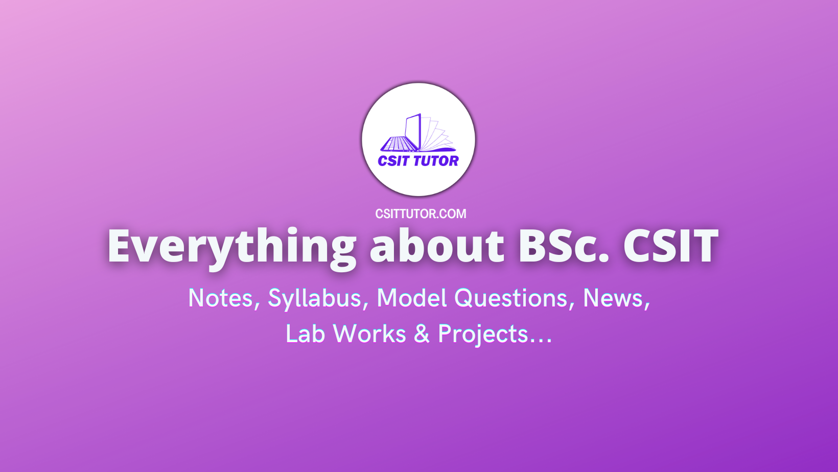 CSIT Tutor