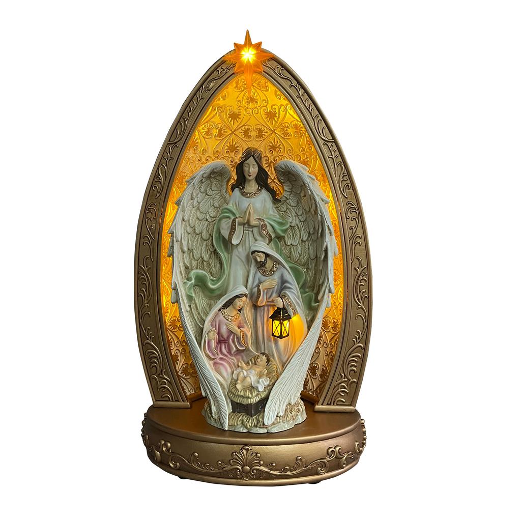 Tecno - Member's Selection – Figura de la Sagrada Familia con Luz de ...