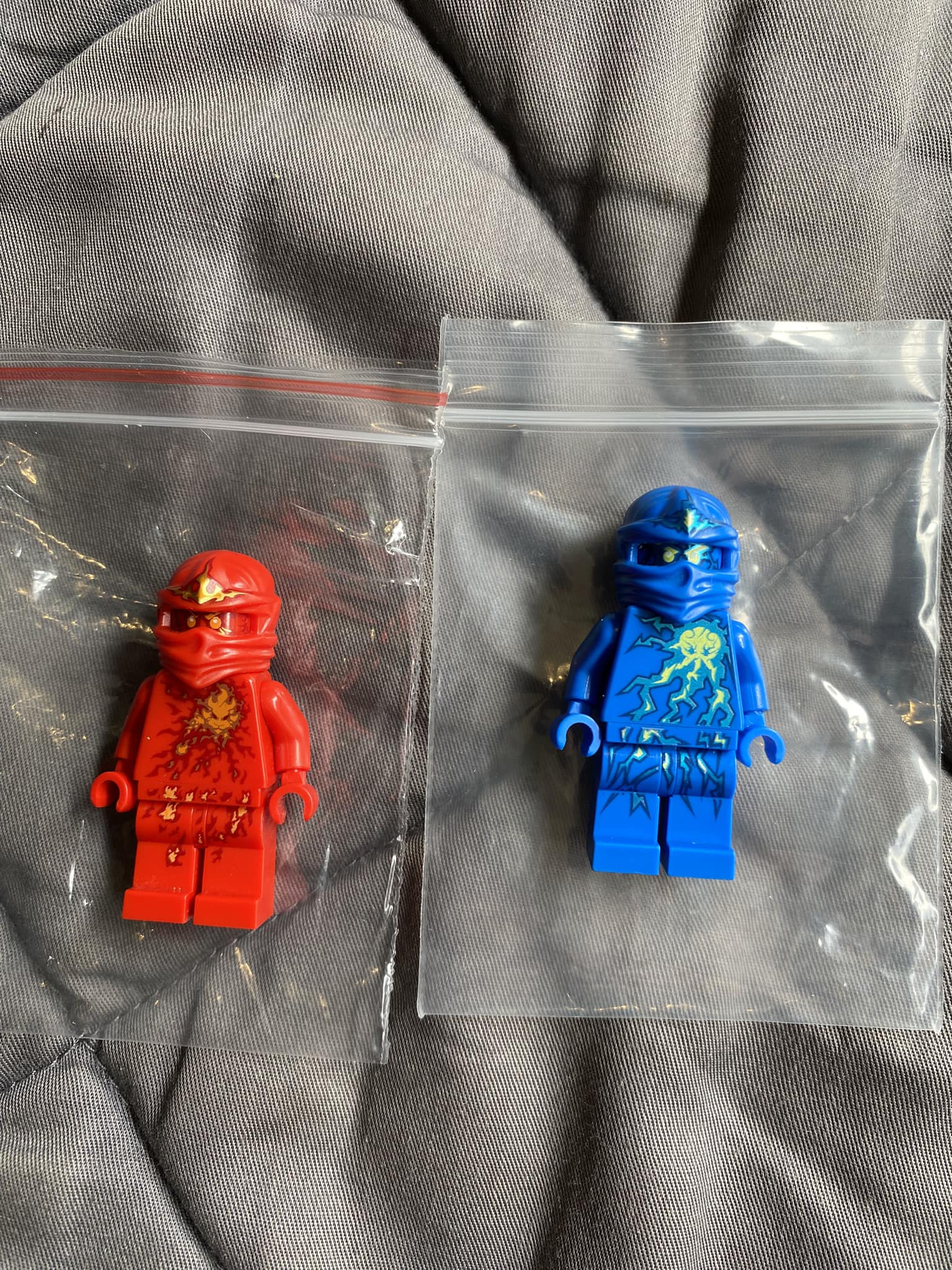 Finally got Lego Ninjago NRG figures