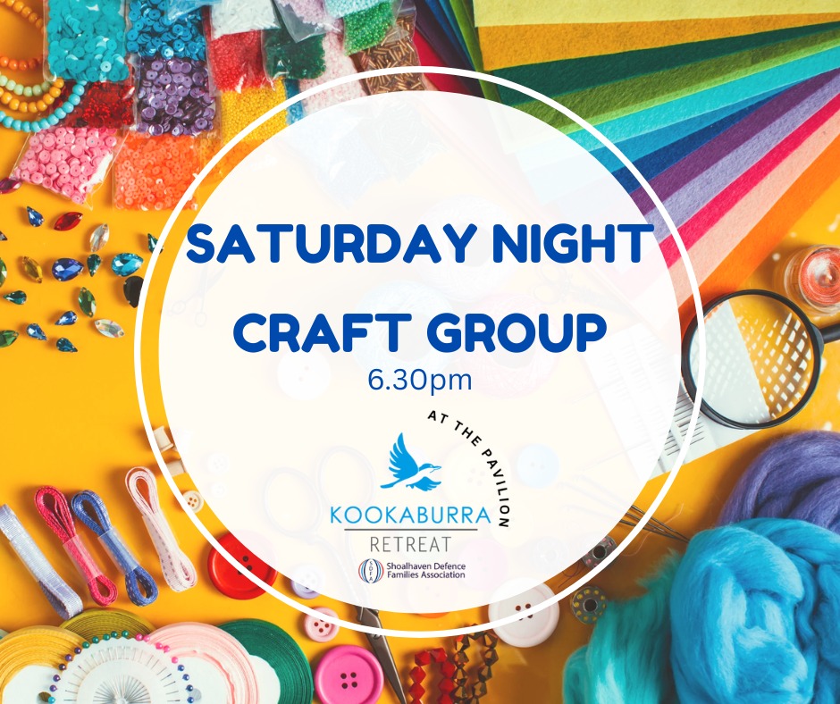 Saturday Night Craft Group (Craft Optional ;) )