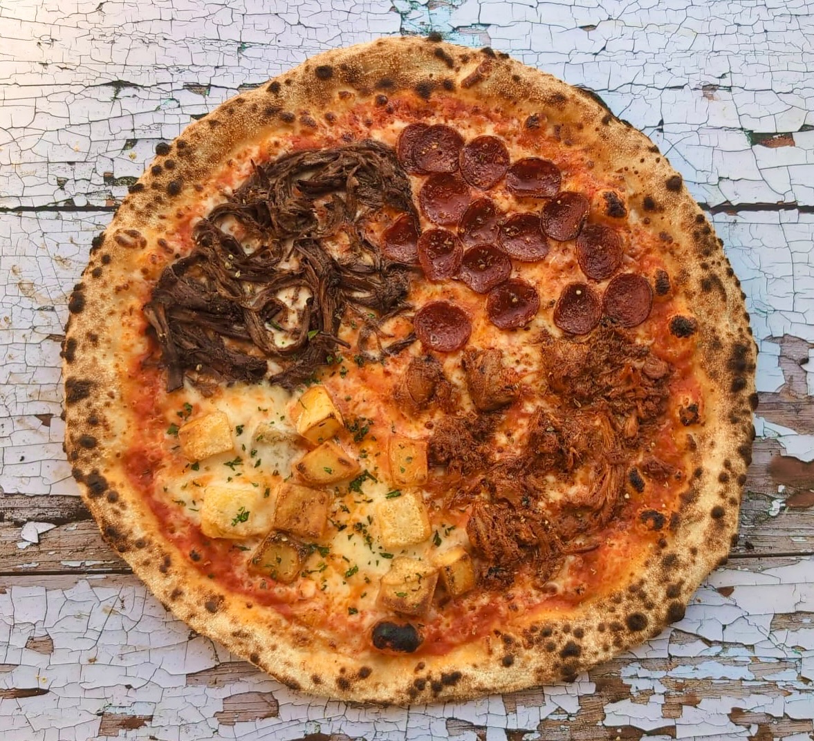 The Dough - Have you tried “The FILTHY FOUR”? SPICY BEEF BRISKET 🥩 ...