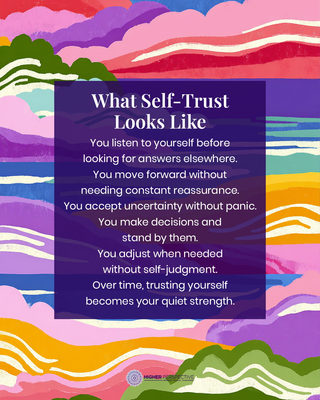 Higher - #higherperspective #astrology #dailyaffirmations #fblifestyle ...