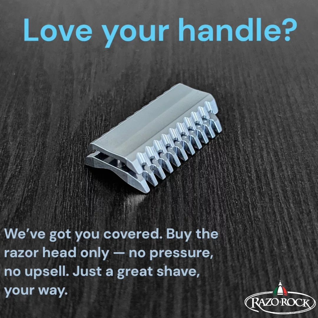 Razorock daily smooth and grooved razors