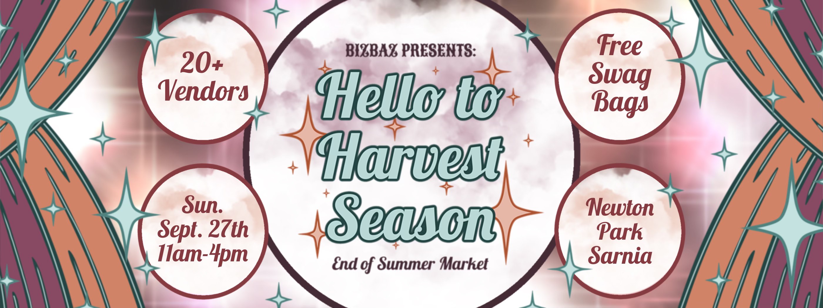 Hello to Harvest Season - End of Summer Market
