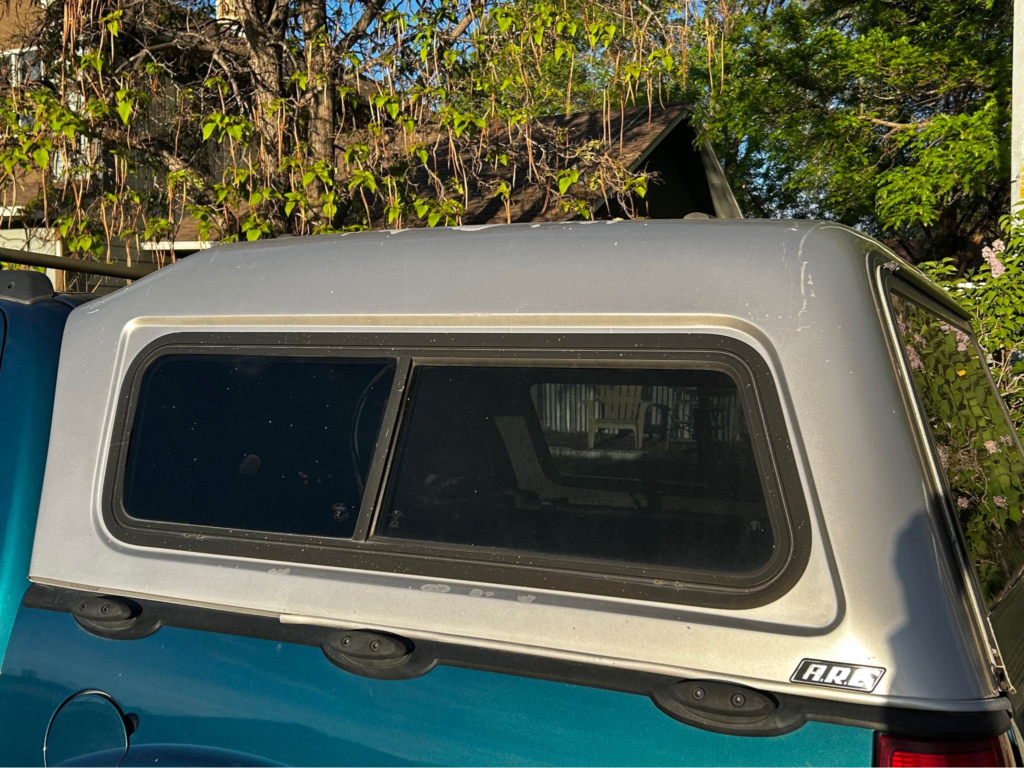 A.R.E. Silver/gray short bed camper shell - RVs & Campers - Grand ...