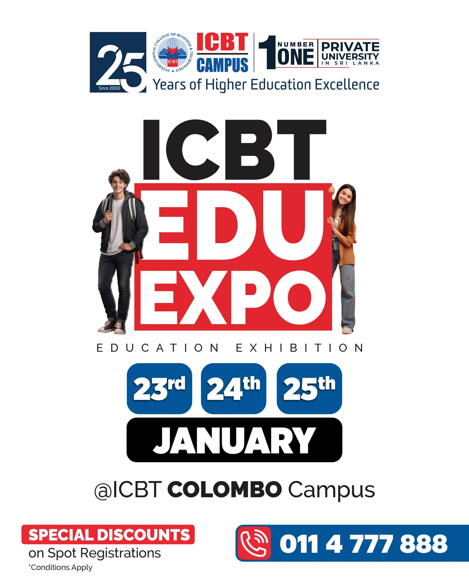 ICBT - The wait is over! 🎉 The ICBT Edu Expo - Educational Exhibition ...