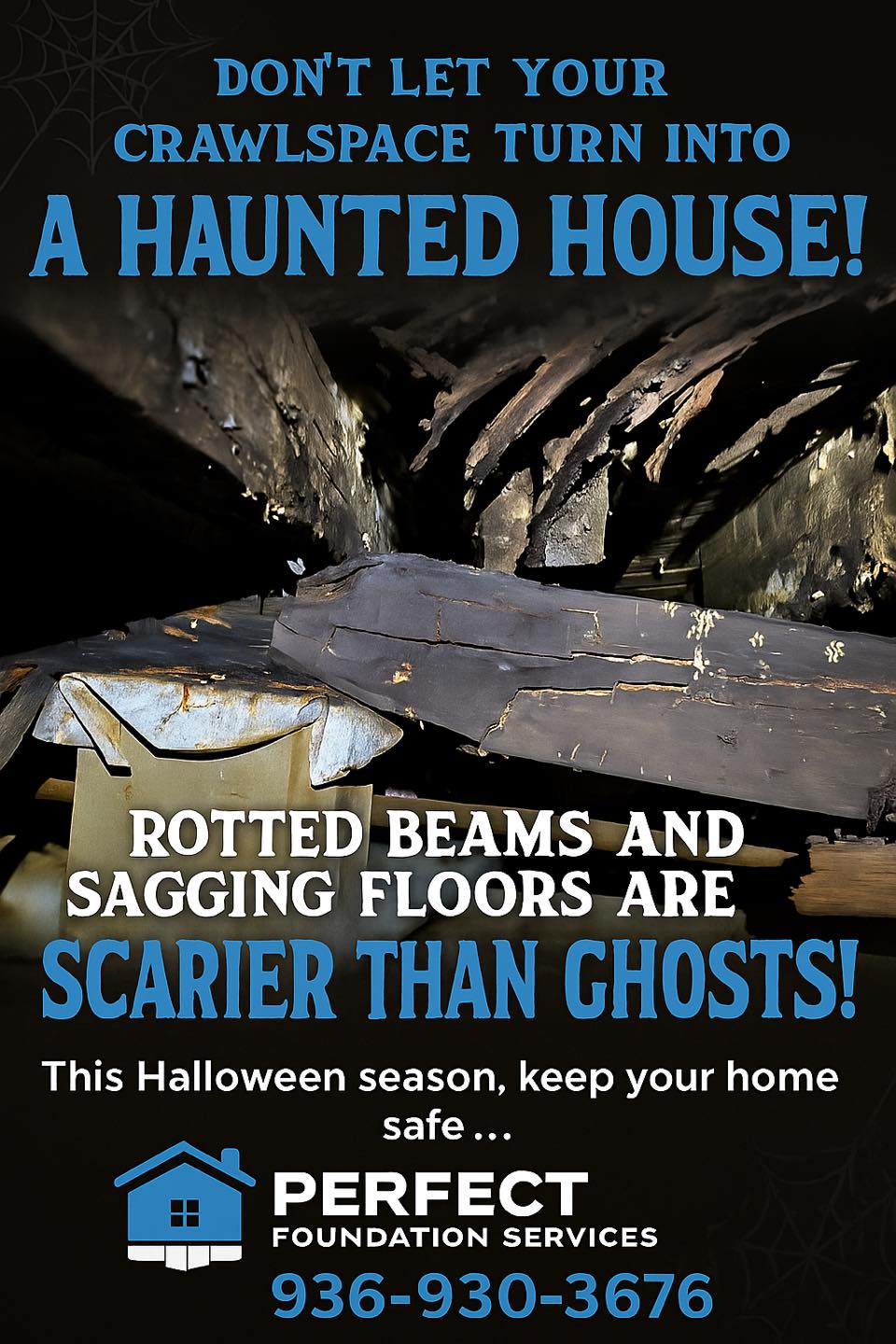 Perfect - 🎃 Don’t let your crawlspace turn into a haunted house! 👻 ...