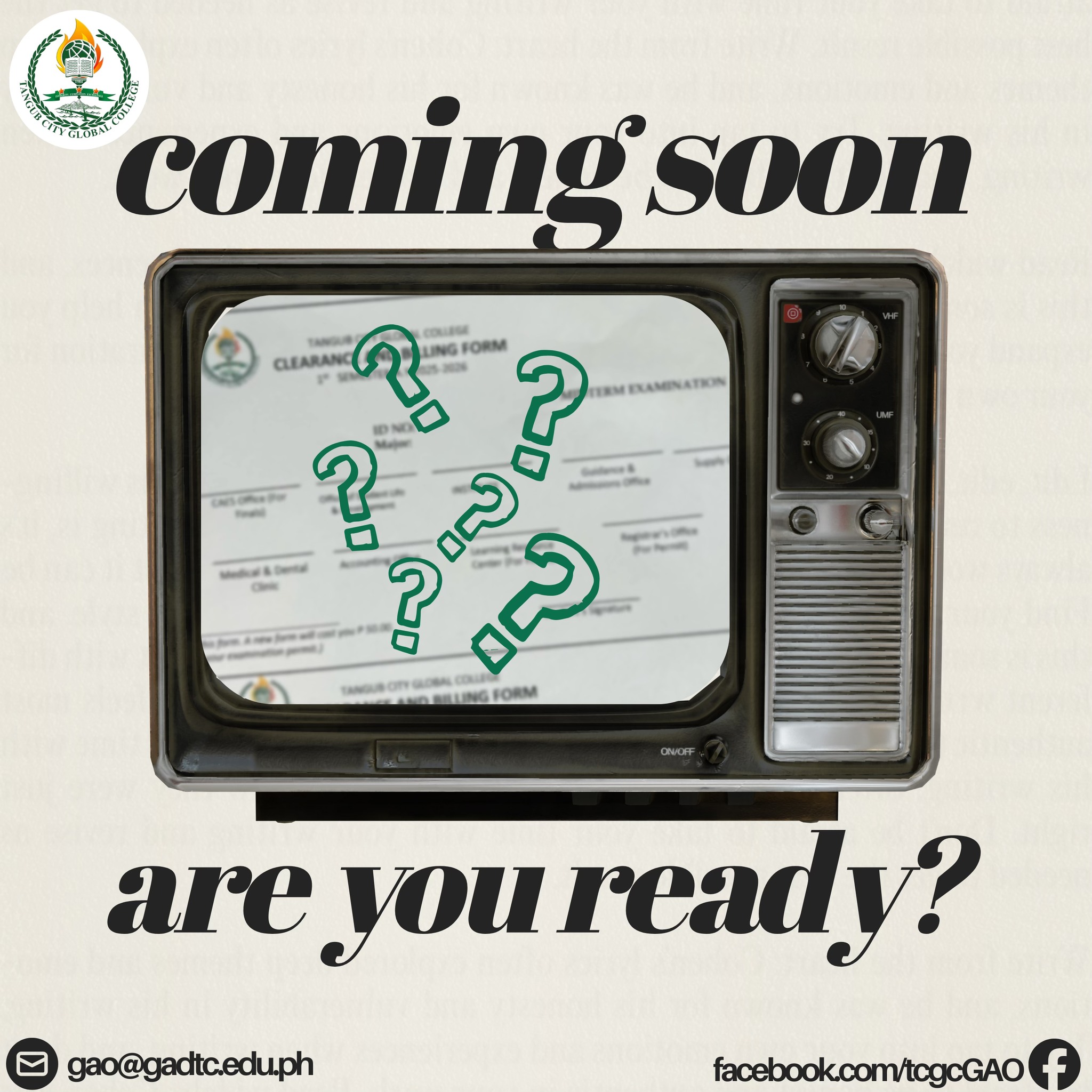 TCGC - Hello Luxmundis! Before exams begin, there’s one step you can’t ...