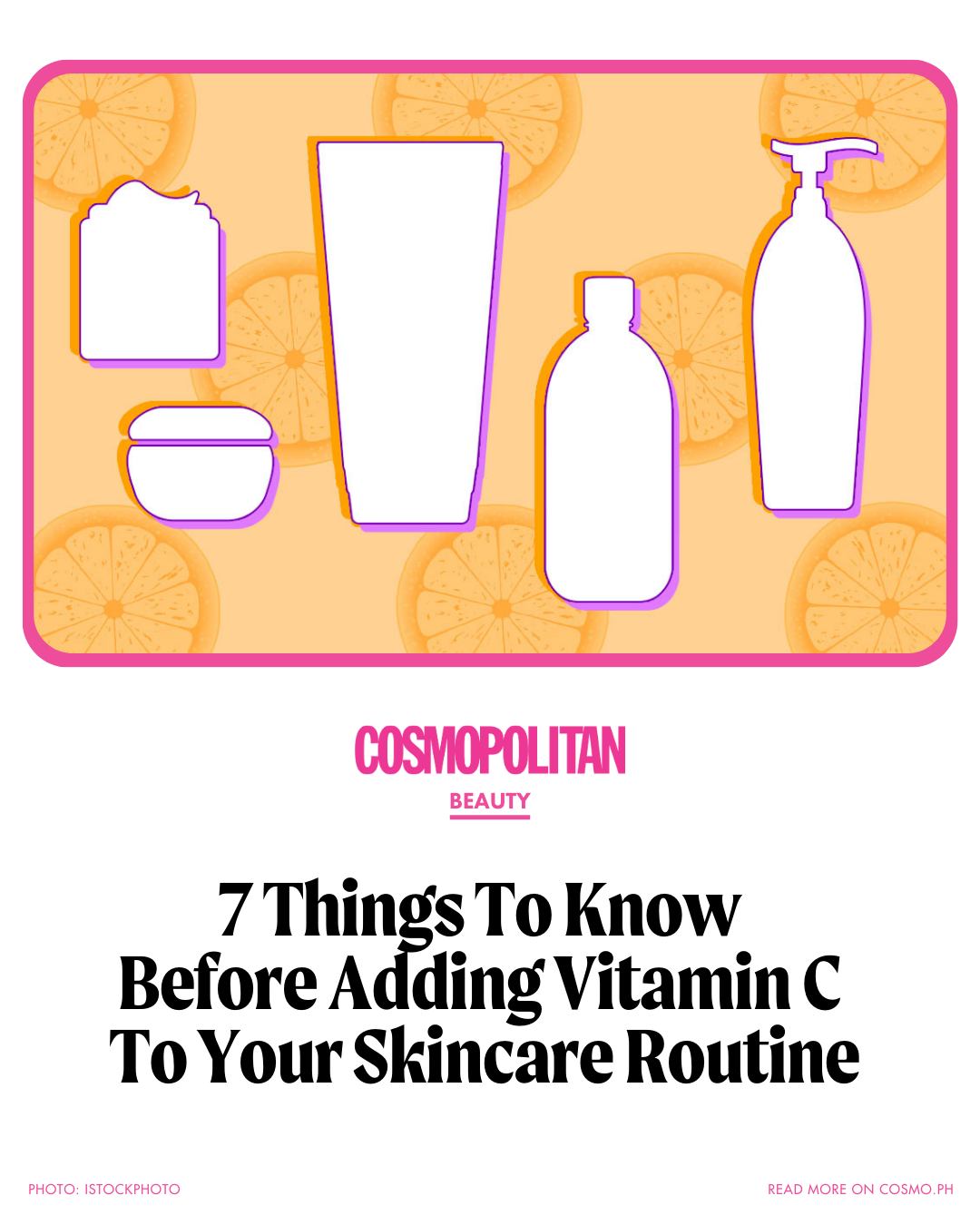Cosmopolitan - Vitamin C can make you glow—but only if you use it right ...