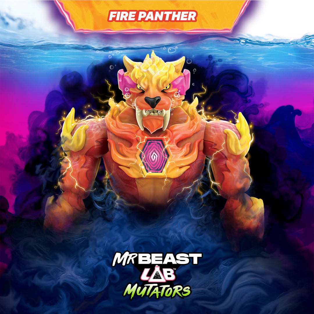 A new fire-powered mutation—absolutely insane! 🔥 The MrBeast Lab