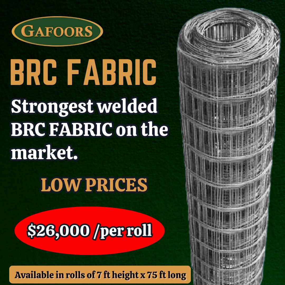 Gafoors - 💥 Strongest welded BRC FABRIC on the market.... | Facebook