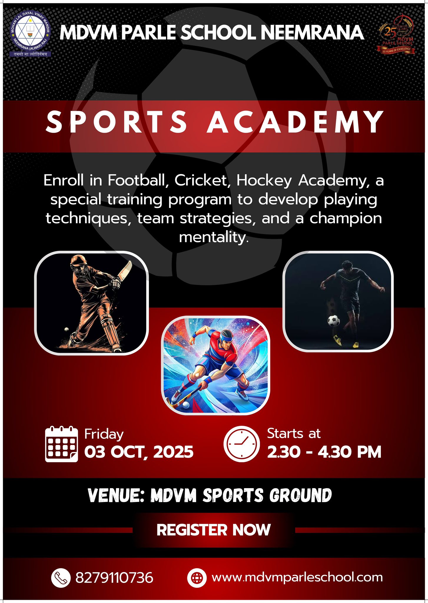 Today, MDVM School kicked off a new... - Mdvm School Neemrana | Facebook