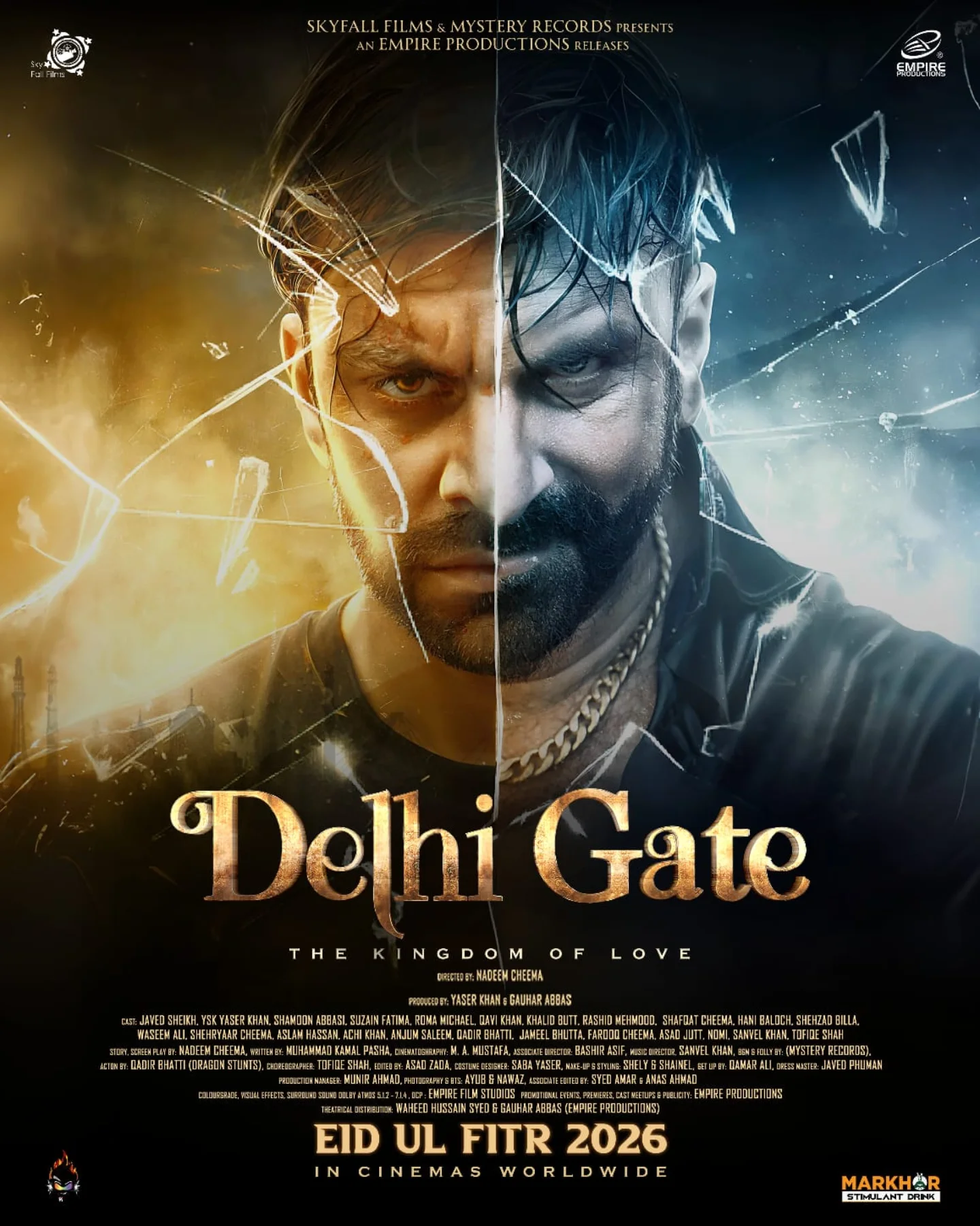 Lollywood - Here comes the official poster of Delhi Gate, an action ...