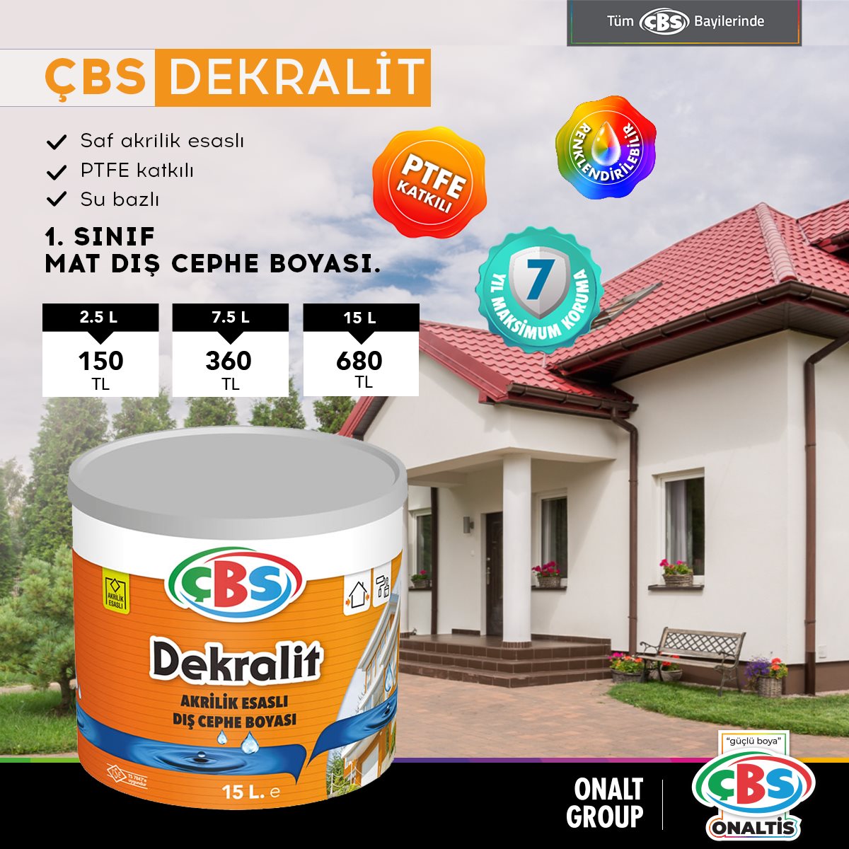 ÇBS DEKRALİT Saf... - CBS BOYA - Paint & Building Materials | Facebook