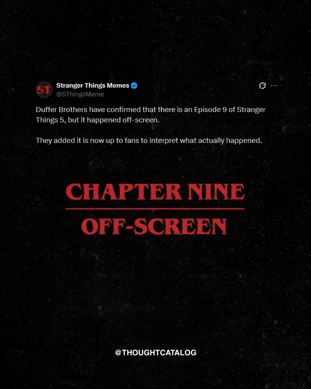 Thought - This is peak Stranger Things brain rot culture: trusting the ...