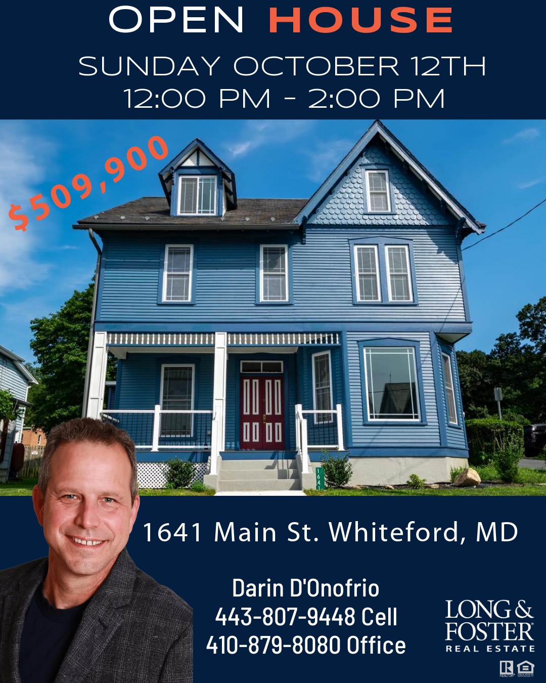 Darin D'Onofrio, The Singing Realtor | Forest Hill MD