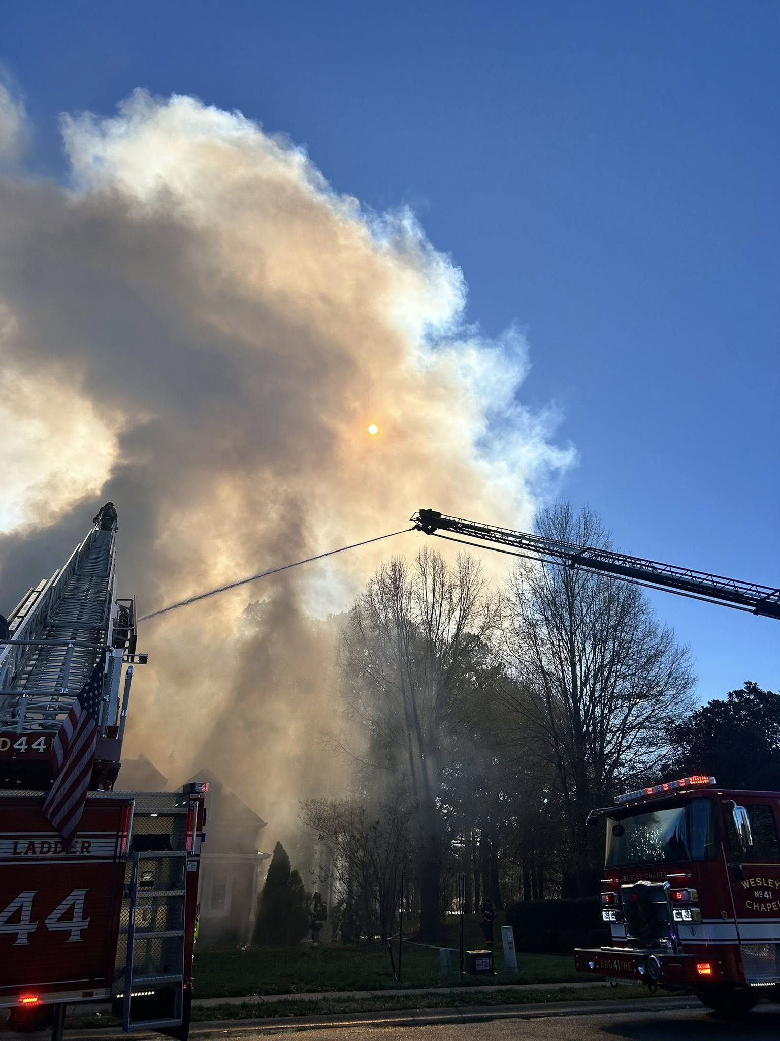 WBTV - A massive fire tore through a Union County home on Sunday ...
