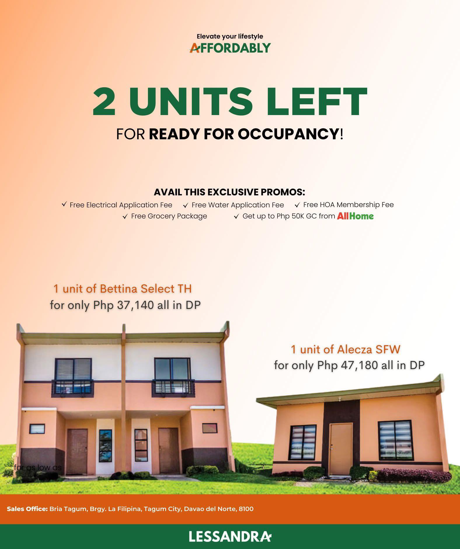 Lessandra Davao del Norte | Tagum City