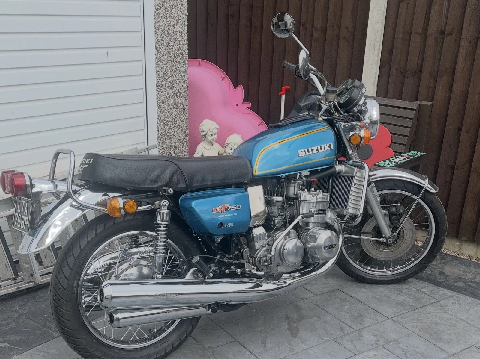 1978 Suzuki GT750B Big thanks to @Clive Ullmer for sharing this