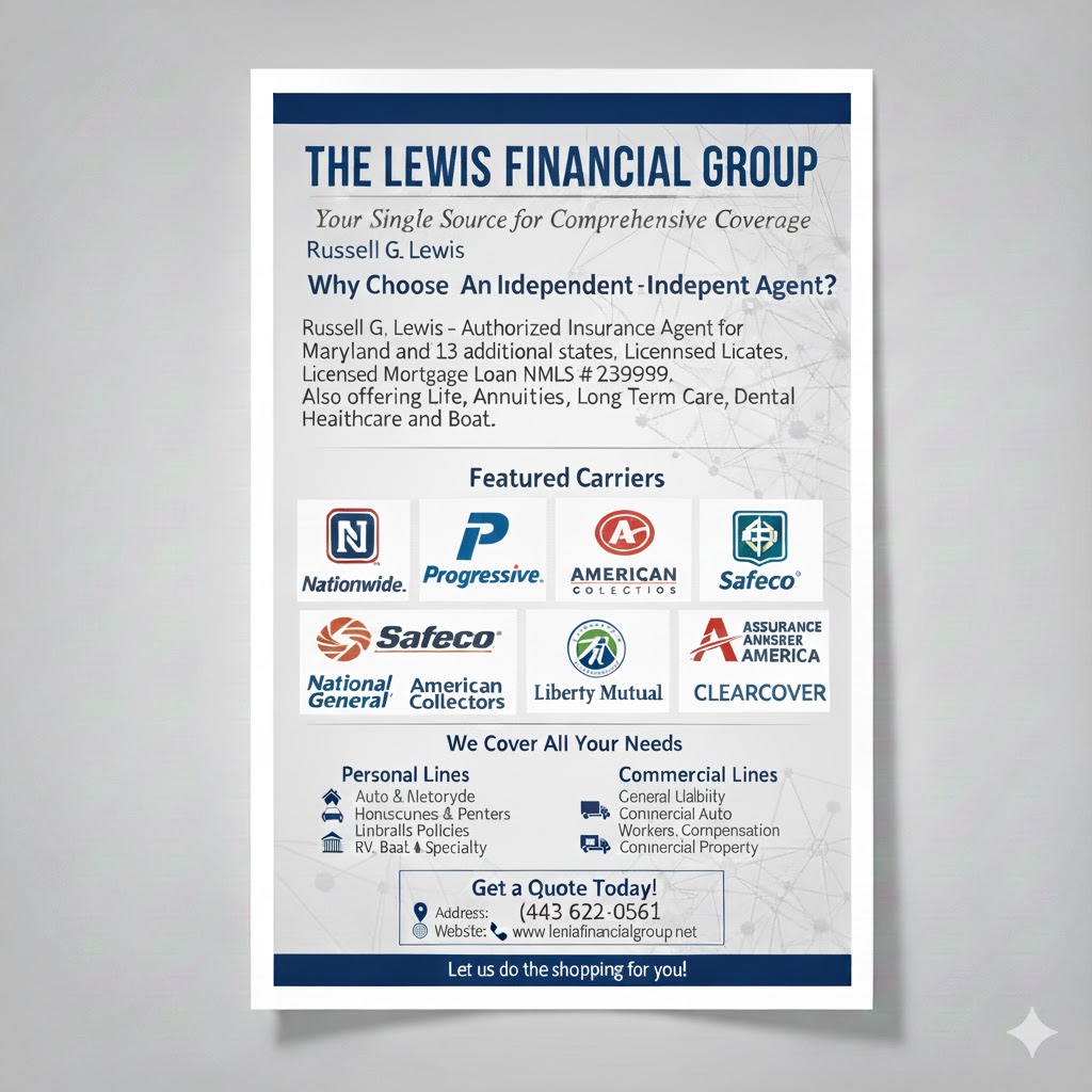 Russell G. Lewis-Authorized Insurance Agent | Columbia MD
