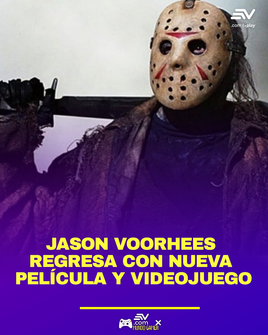 Ecuavisa - #MundoGamer 👾 | 🎬🔪 ¡Alerta, fans del terror! Jason Voorhees ...