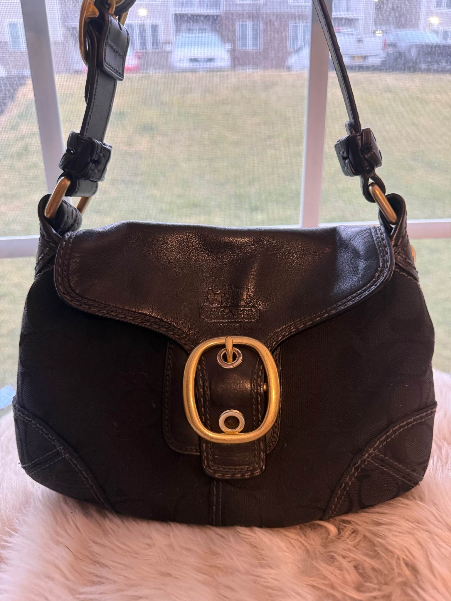 Coach Bleecker Legacy Mini Soho Flap Shoulder Bag. Vintage 
