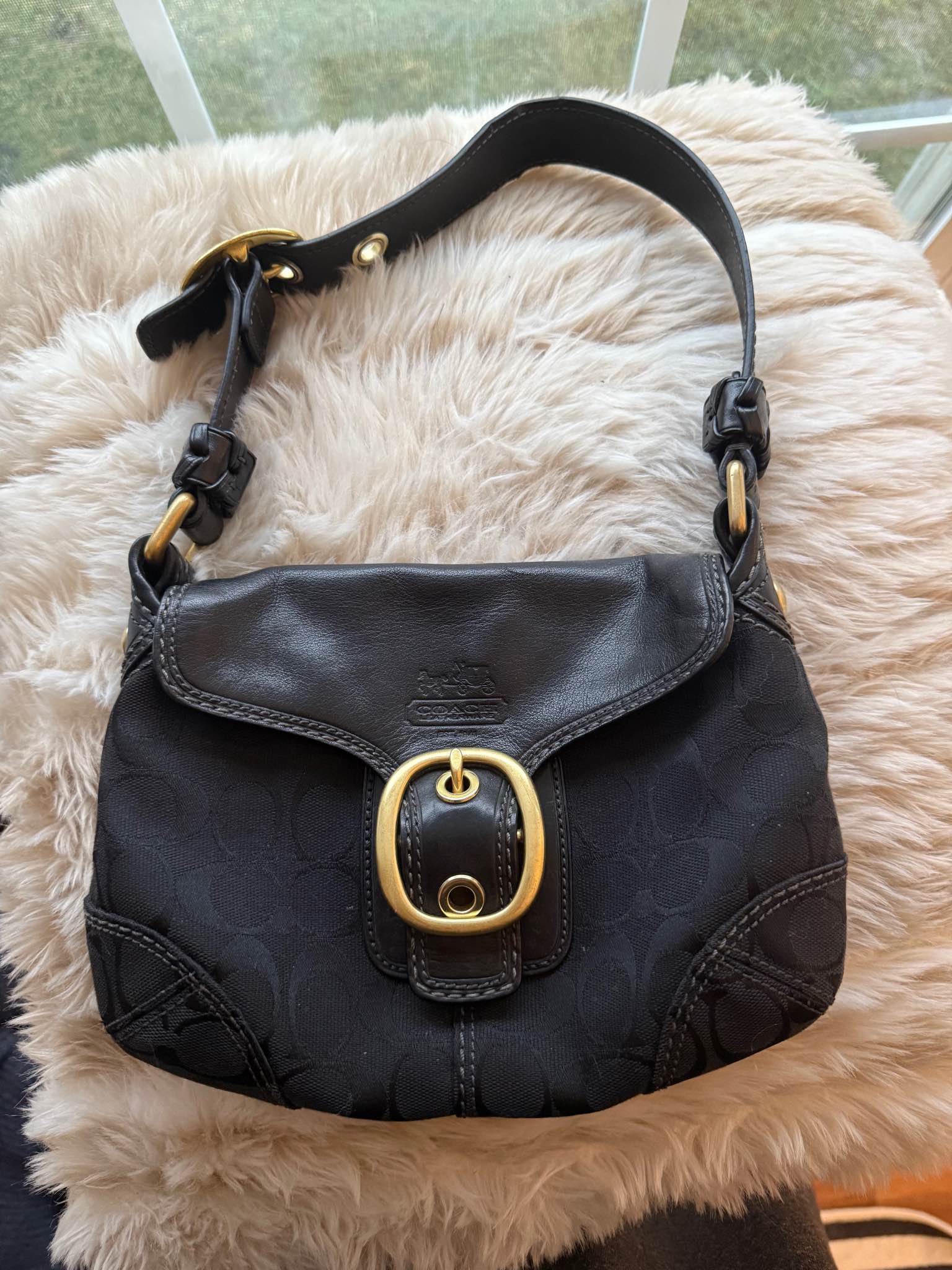Coach Bleecker Legacy Mini Soho Flap Shoulder Bag. Vintage 