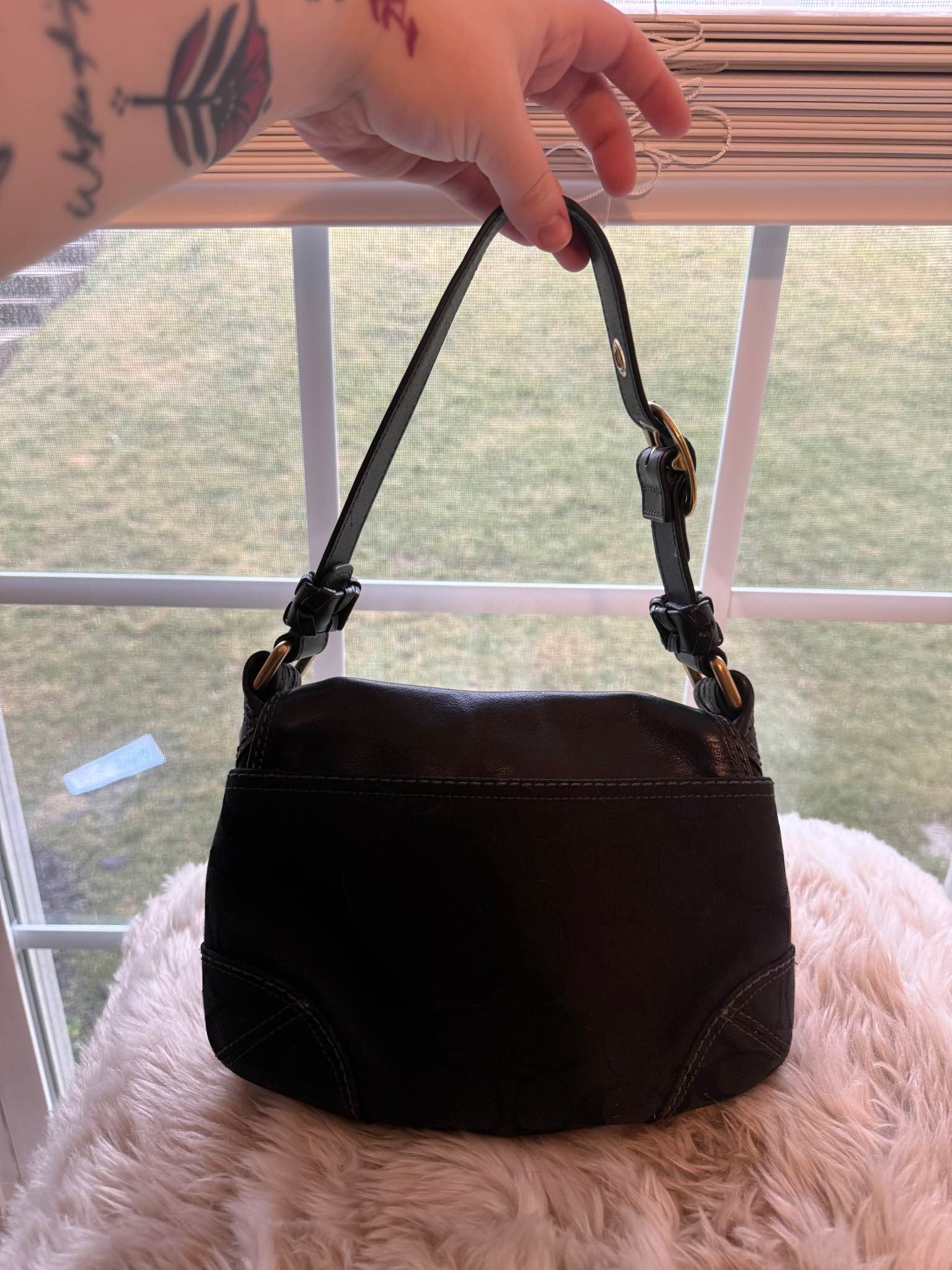 Coach Bleecker Legacy Mini Soho Flap Shoulder Bag. Vintage 